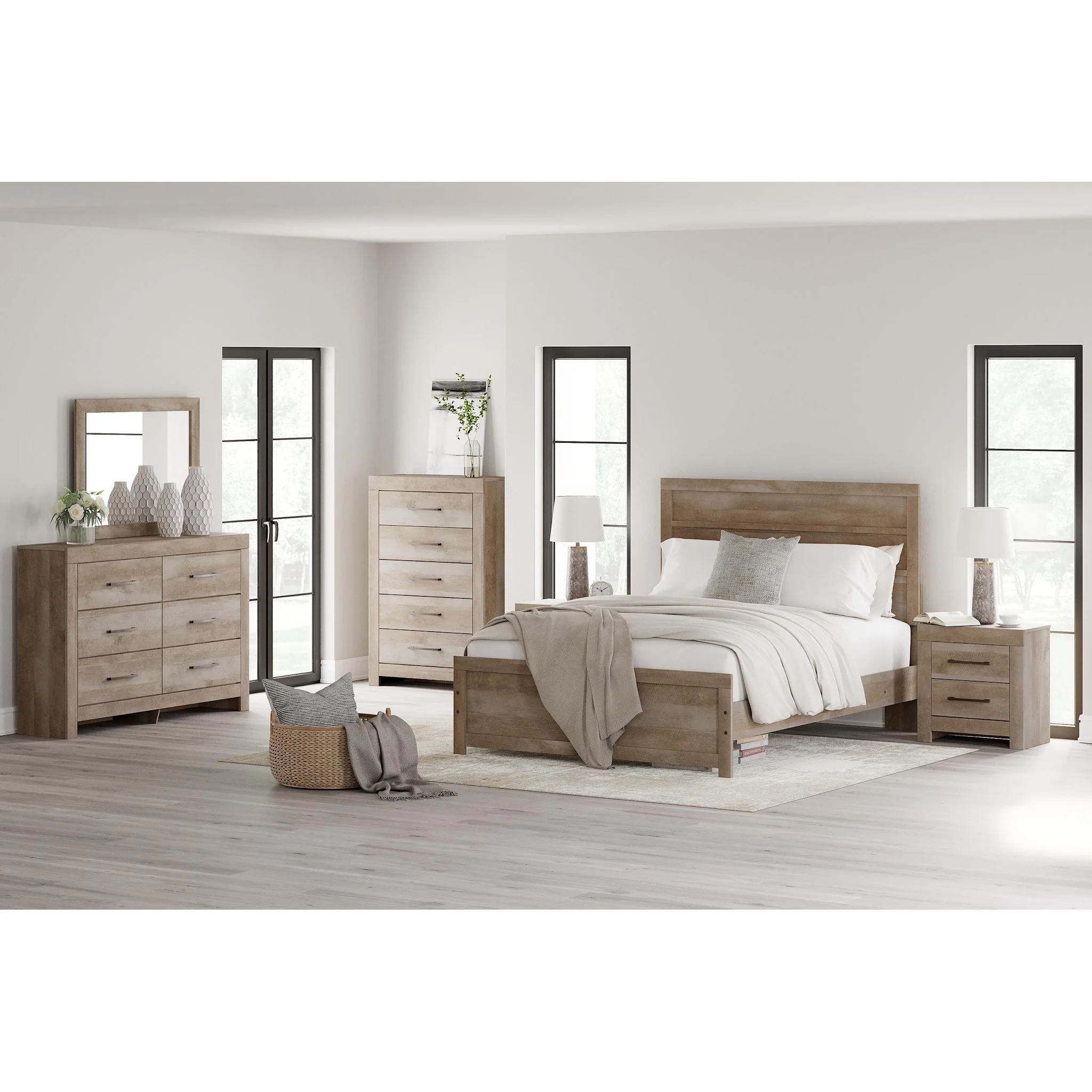 Gachester-Exclusive 5 Piece Panel Bedroom - Image 57