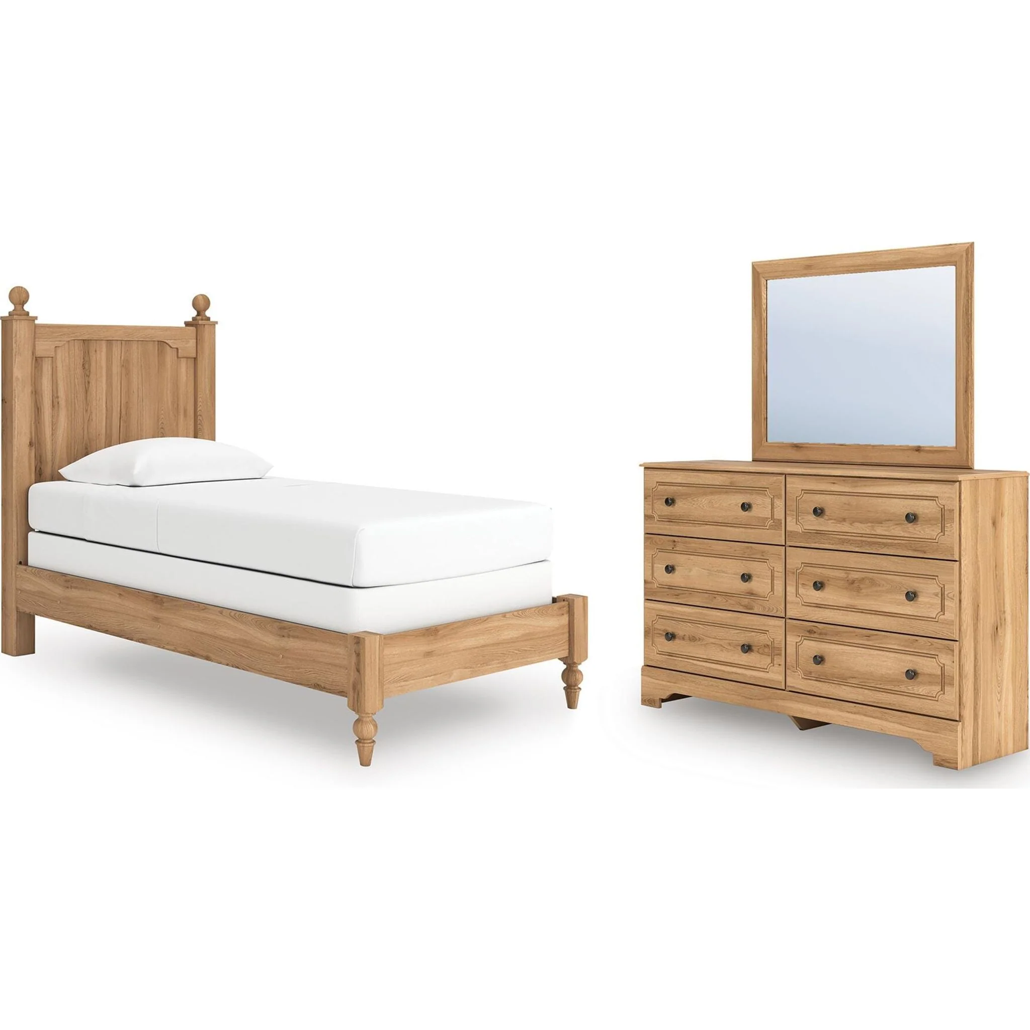 Galletyn 5 Piece Twin Panel Bedroom - Image 39