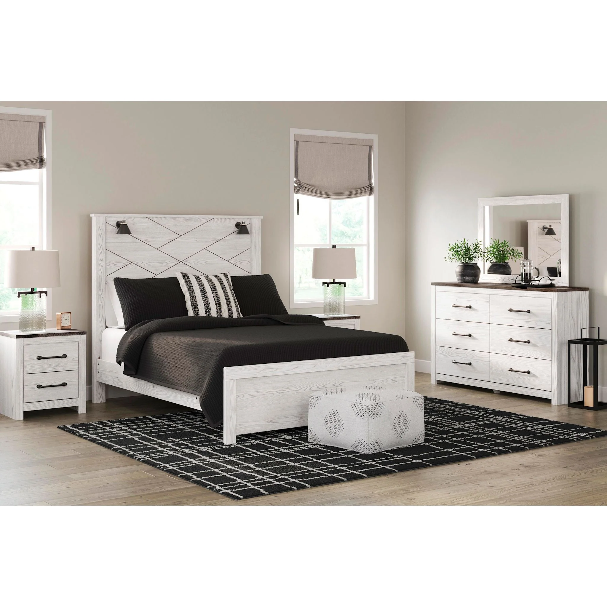 Gerridan 5 Piece Panel Bedroom - Image 12