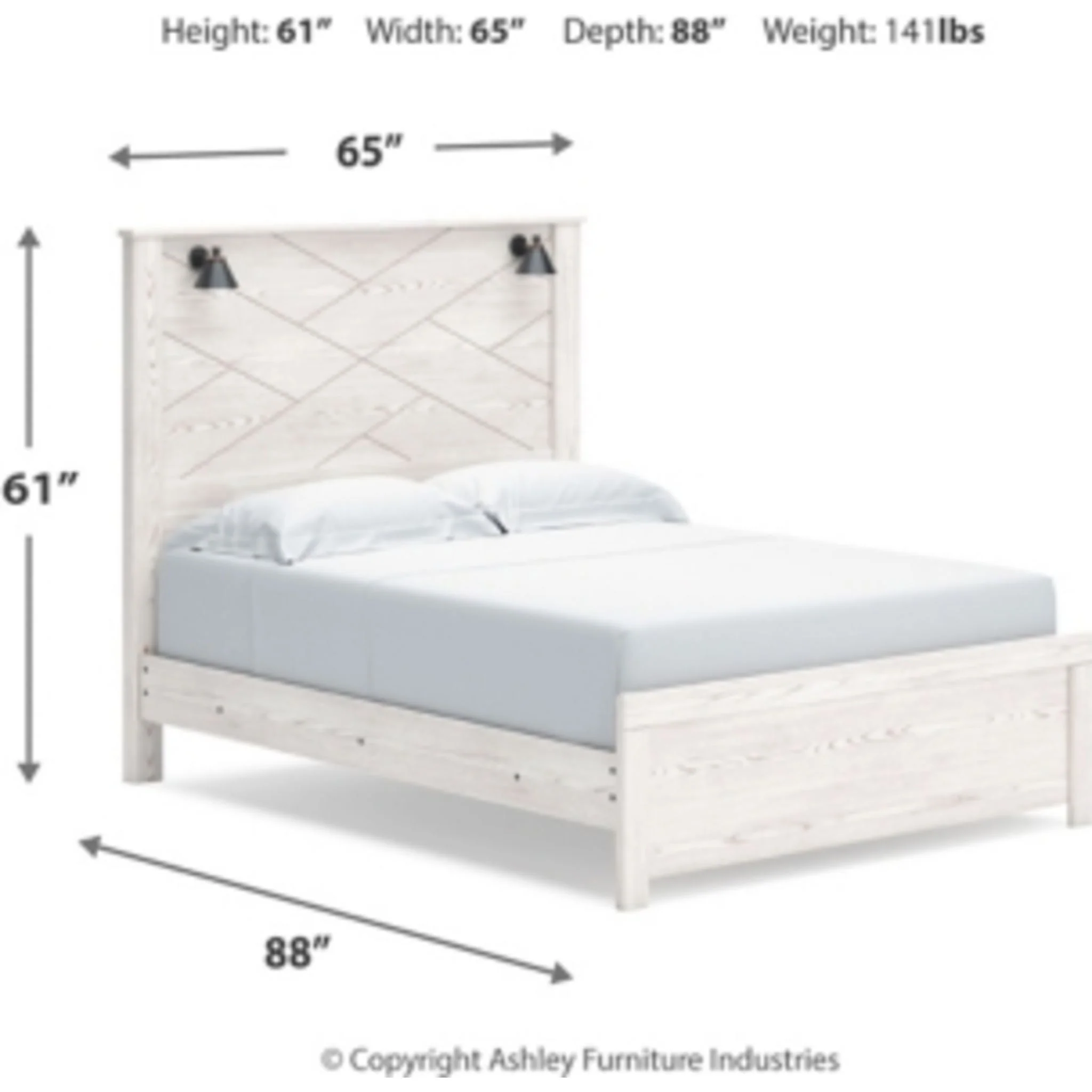 Gerridan 5 Piece Panel Bedroom - Image 29