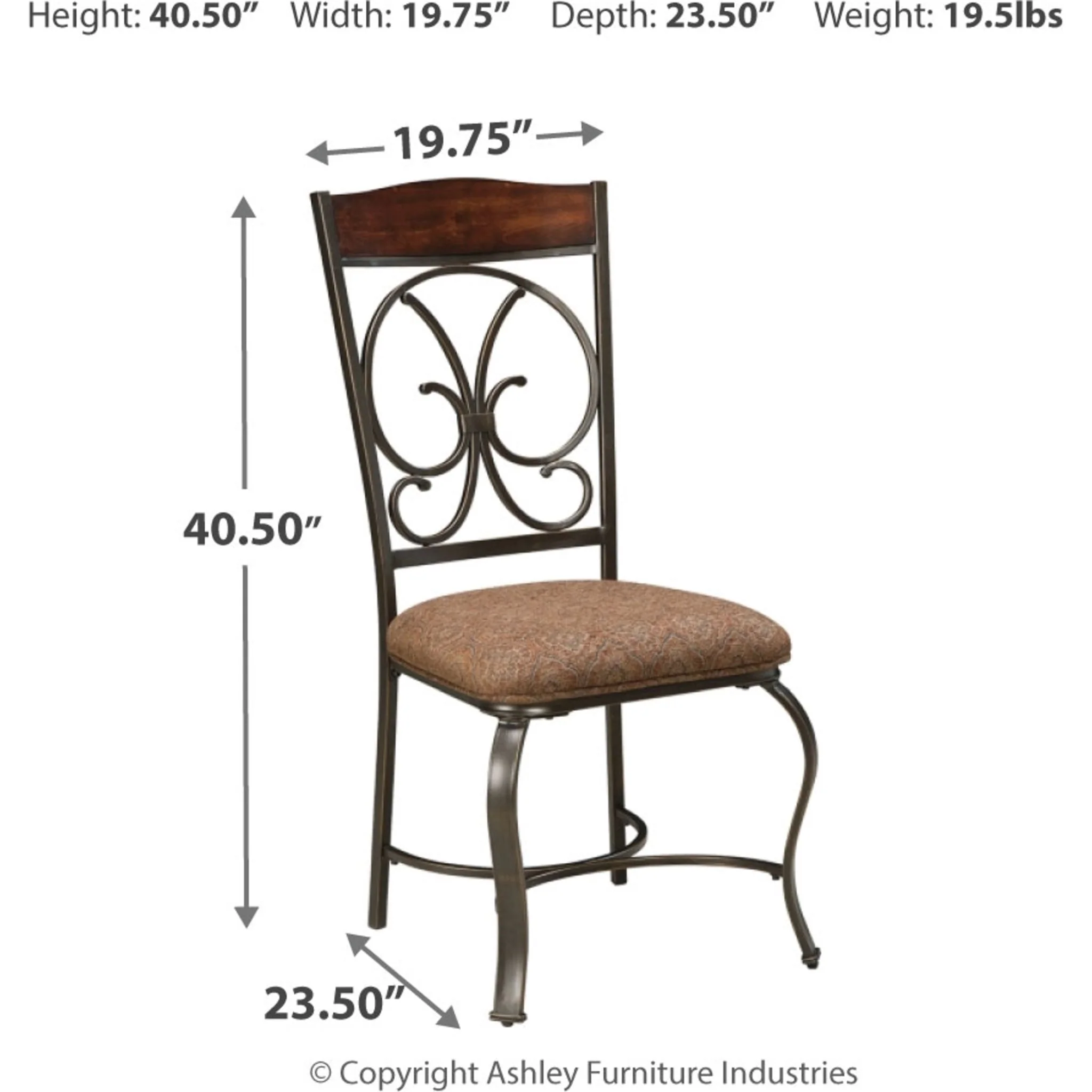 Glambrey Side Chair - Image 4