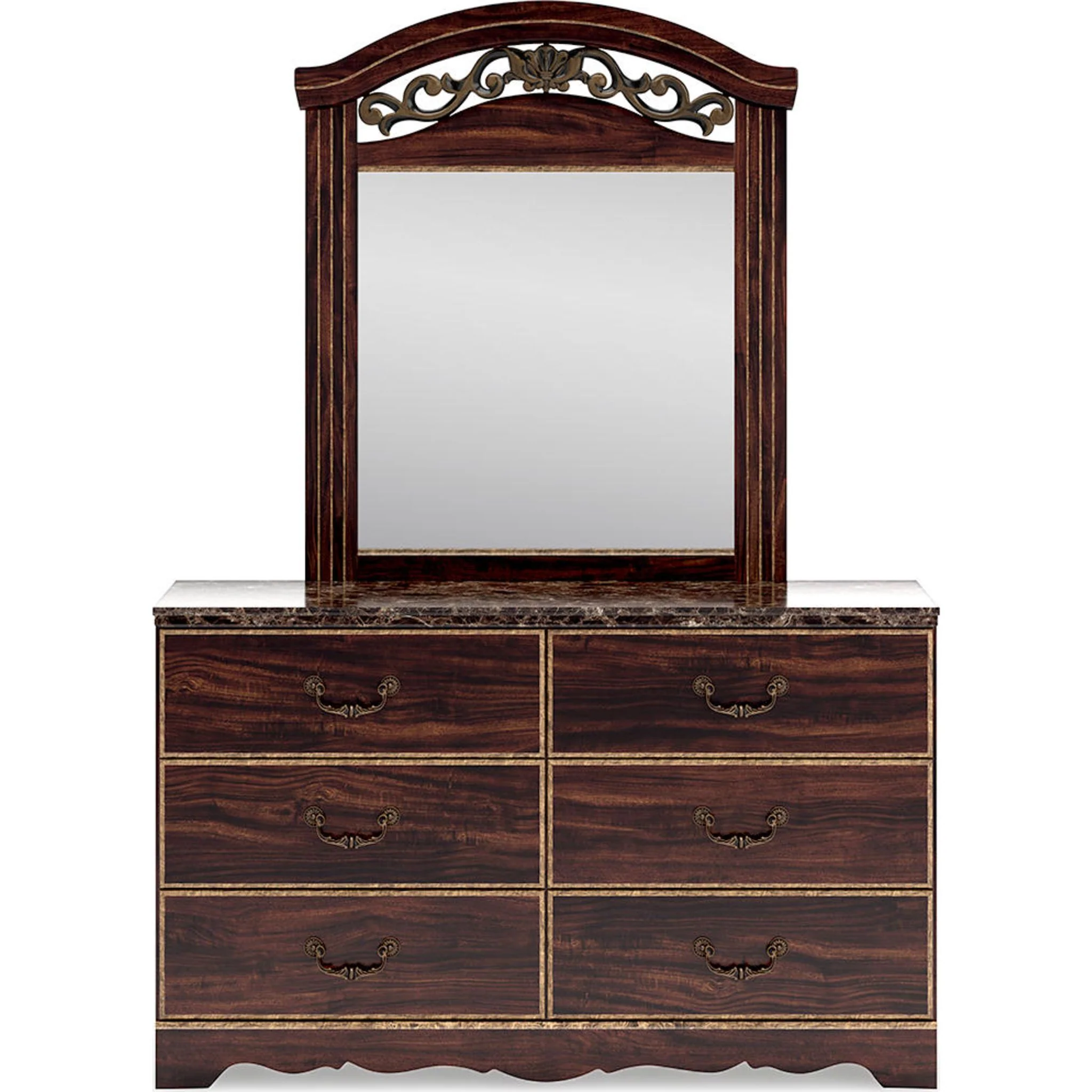 Glosmount Dresser and Mirror - Image 16