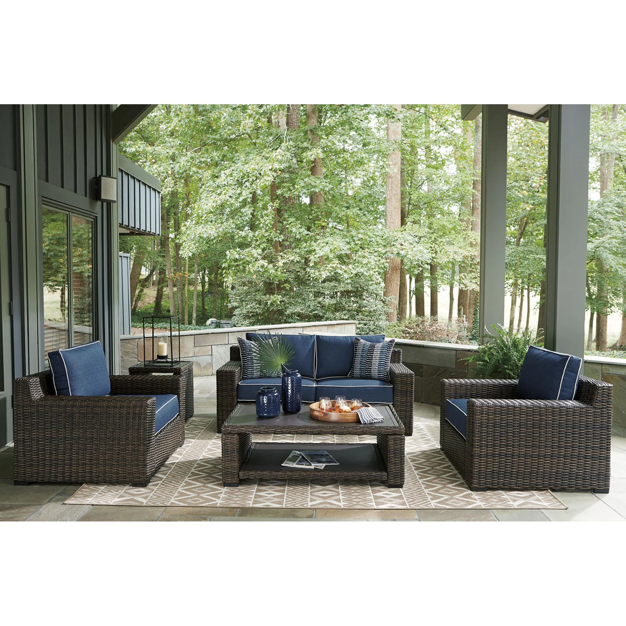 Grasson Lane Outdoor Square End Table - Image 7