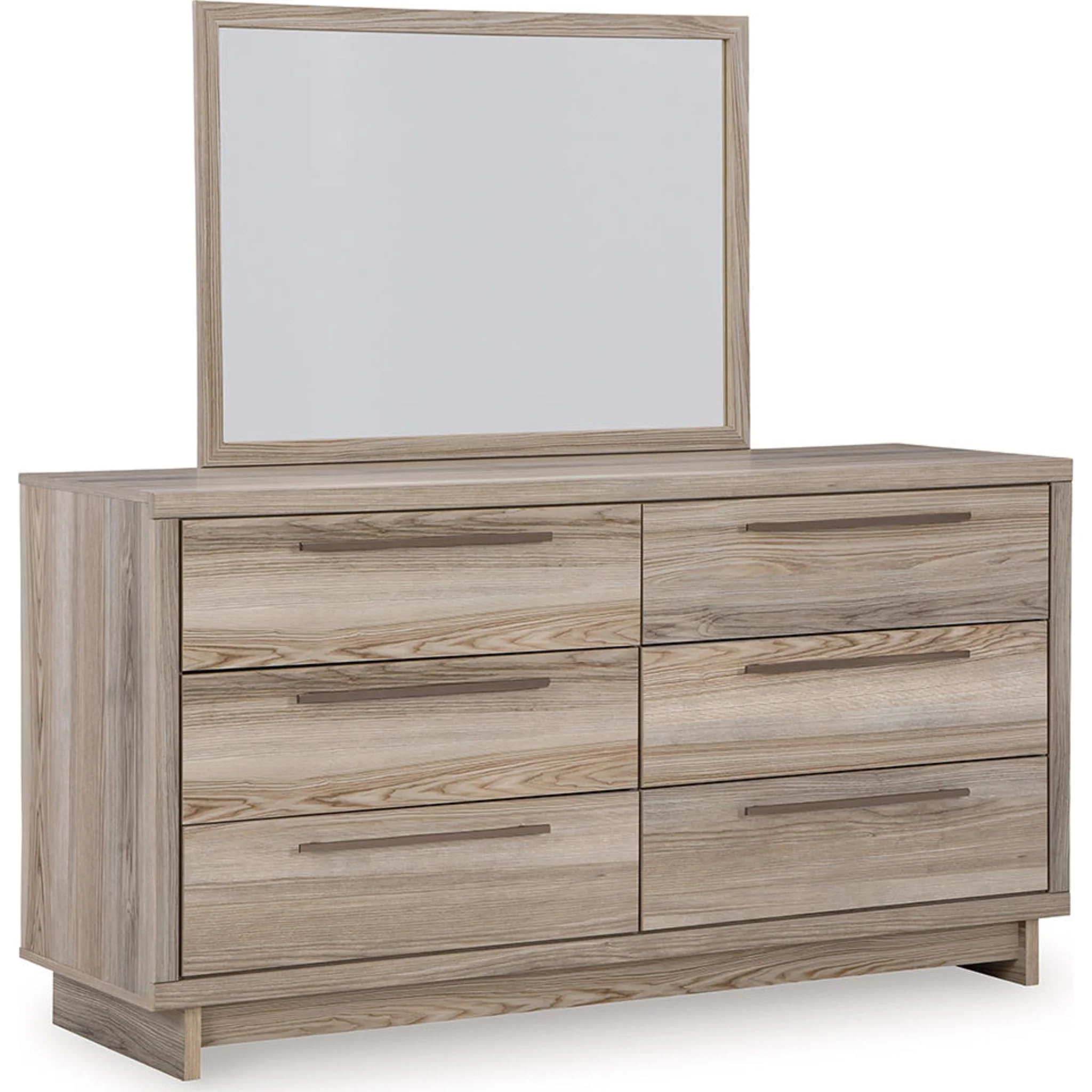 Hasbrick 5 Piece Queen Slat Platform Bedroom - Image 2