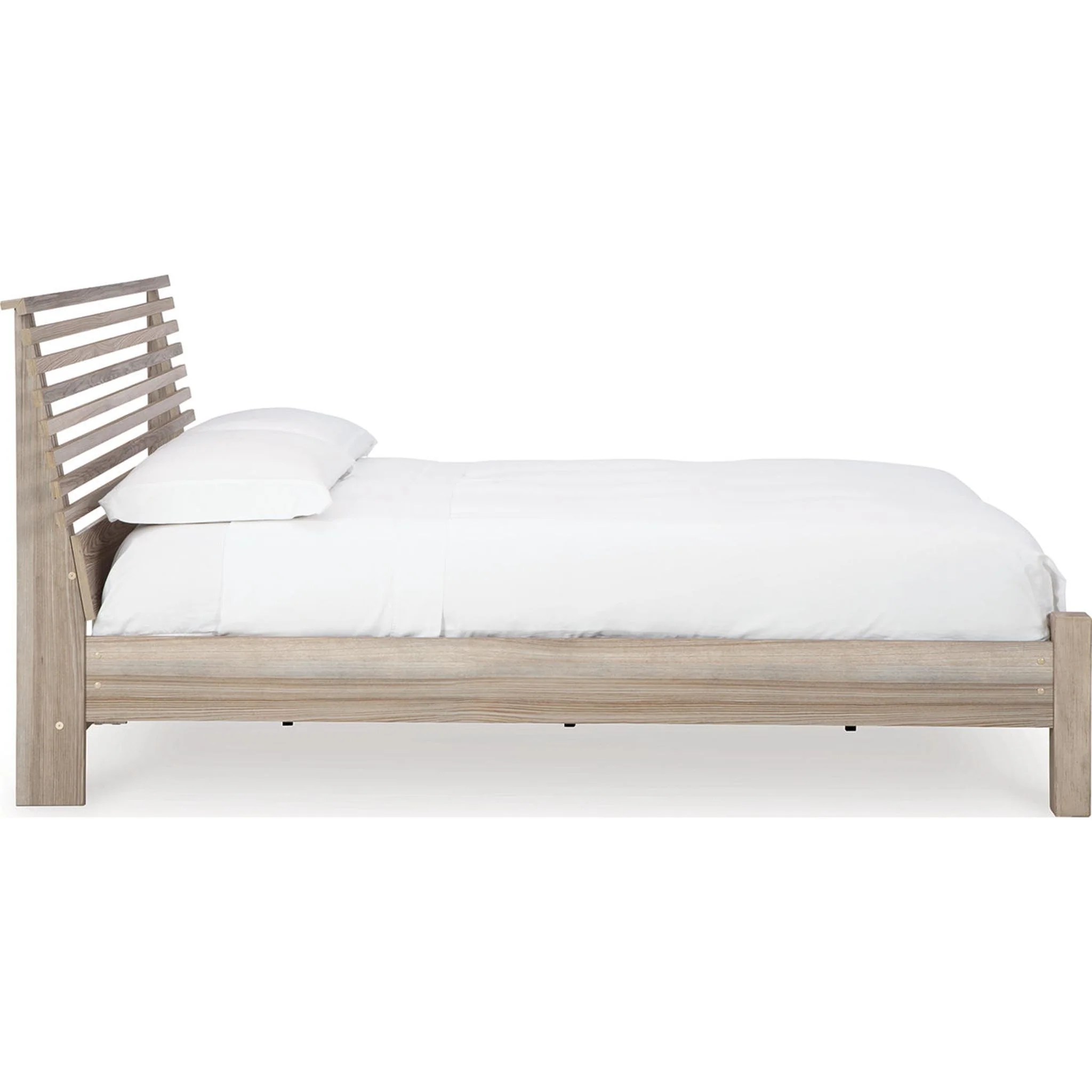 Hasbrick Queen Slat Panel Bed - Image 14