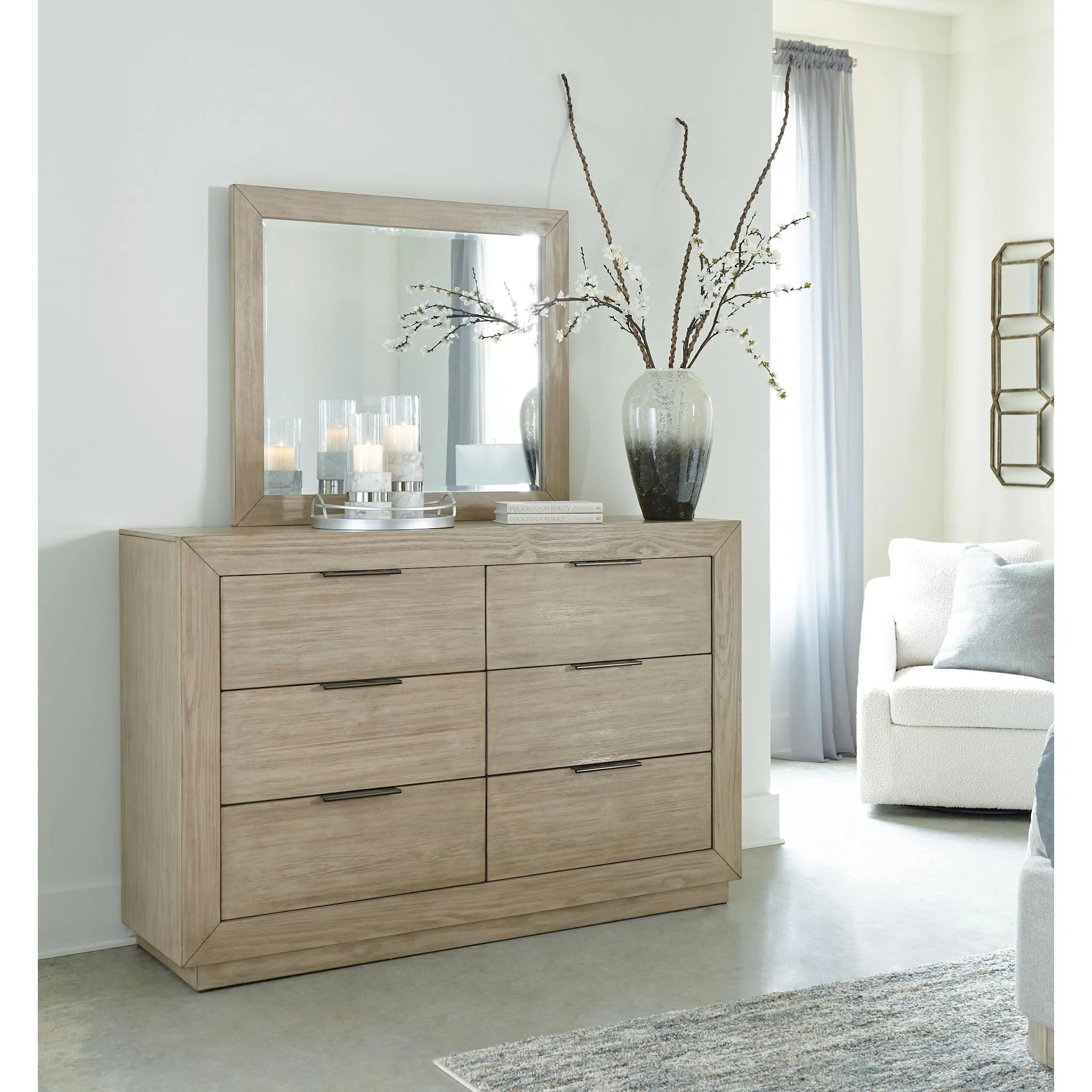 Hennington-Exclusive 5 Piece Panel Bedroom - Image 13