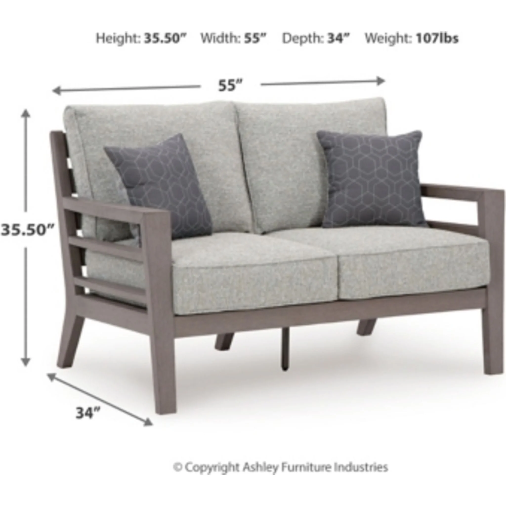 Hillside Barn 2 Piece Outdoor Seating - Image 7