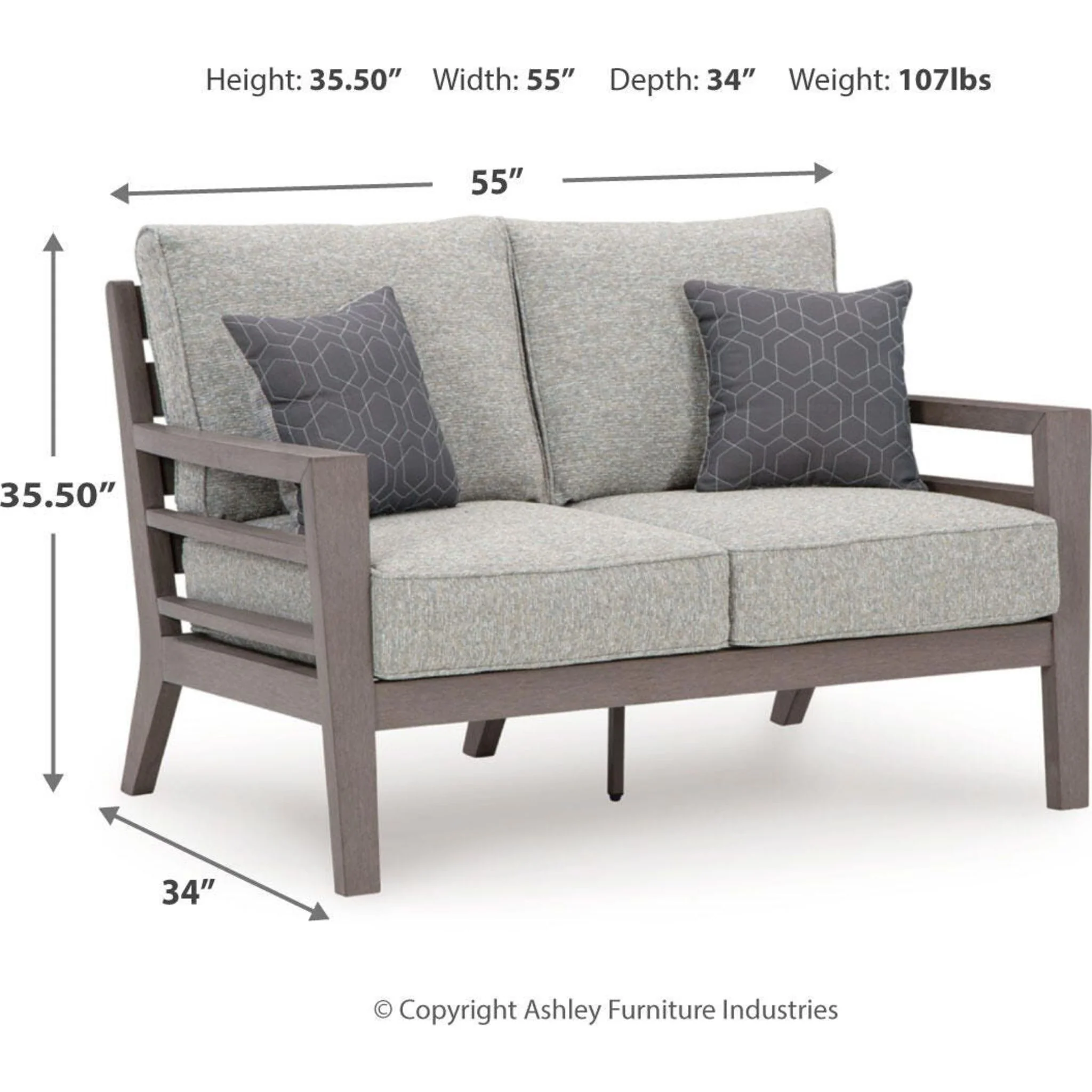 Hillside Barn 4 Piece Outdoor Seating - Image 41