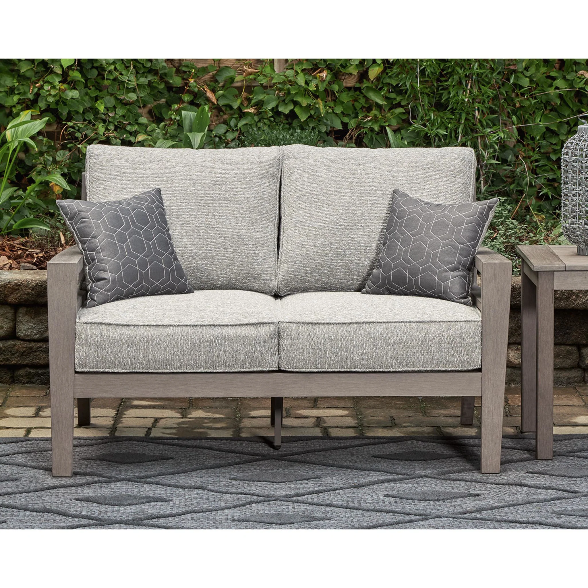 Hillside Barn Outdoor Loveseat with Cushion - Image 27