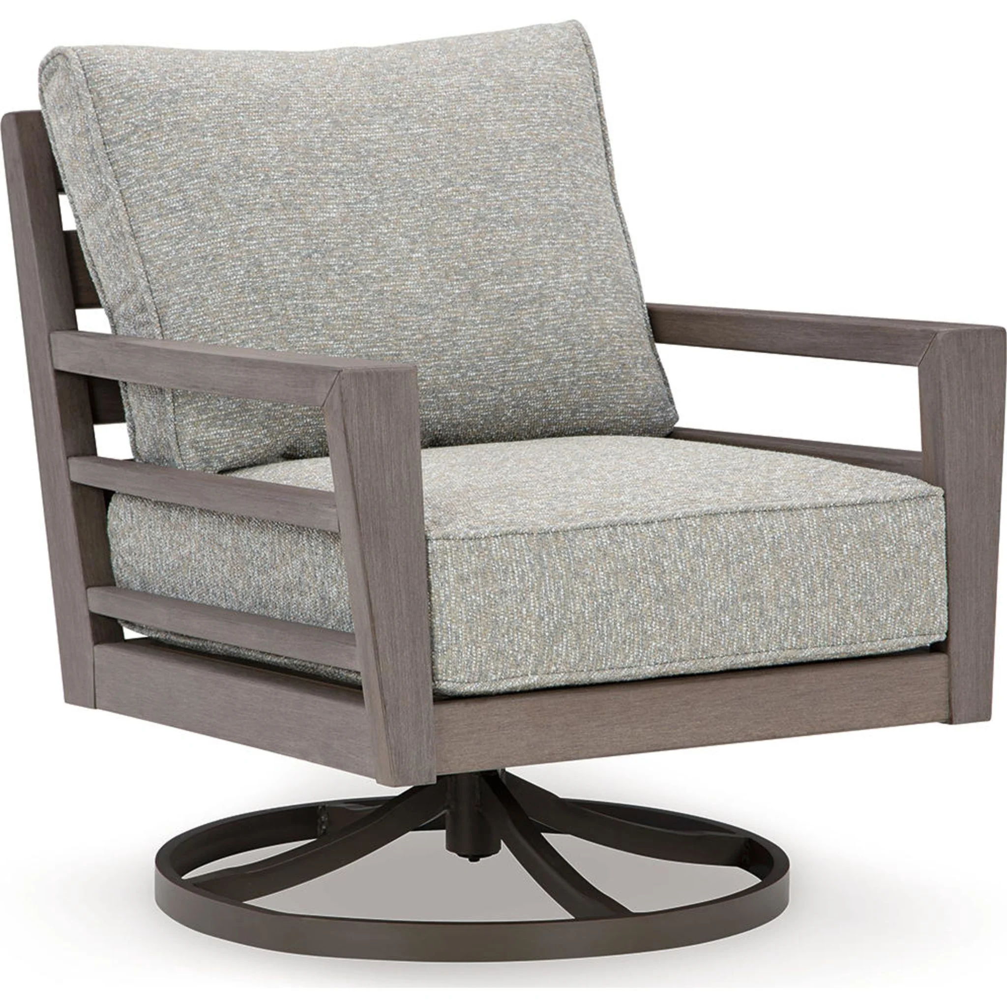 Hillside Barn Outdoor Swivel Lounge Chair with Cushion