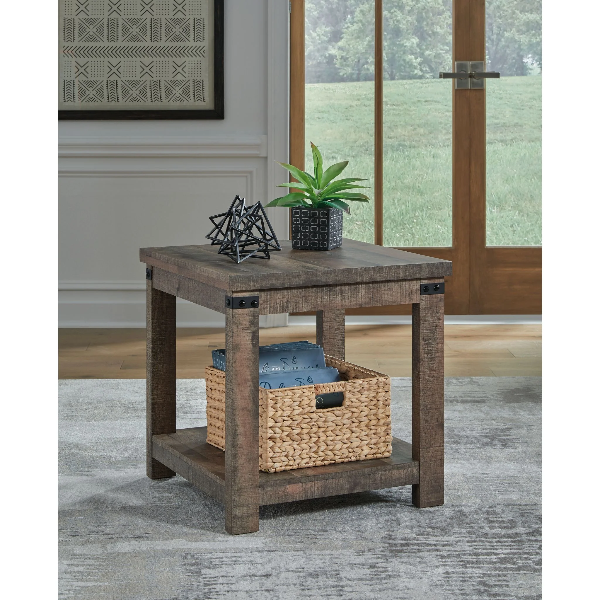 Hollum Square End Table - Image 2