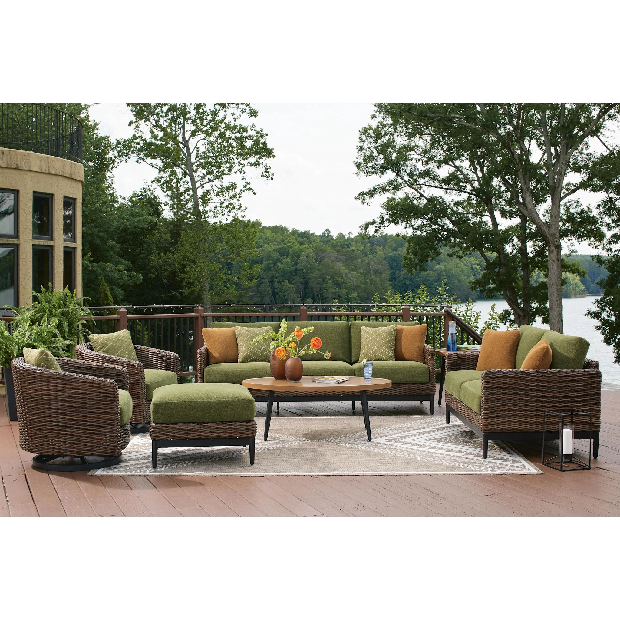 Horizon Hall 3 Piece Outdoor Seating - Image 43