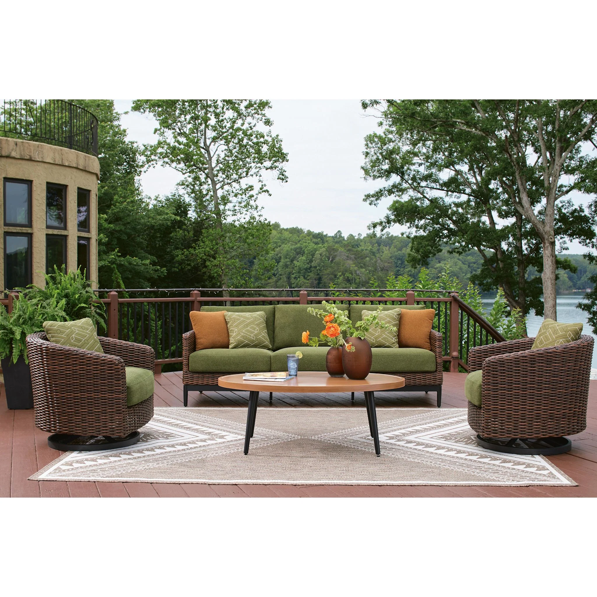 Horizon Hall 3 Piece Outdoor Seating - Image 34