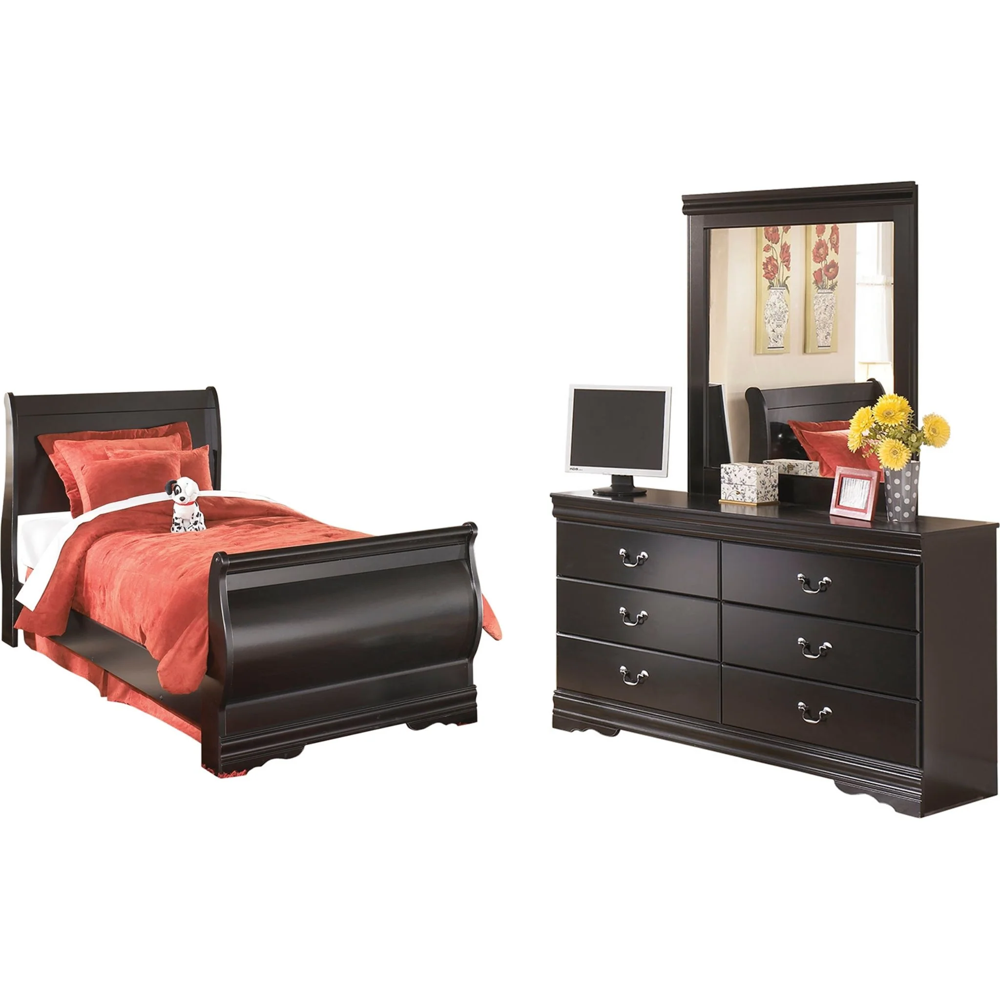 Huey Vineyard 5 Piece Sleigh Bedroom