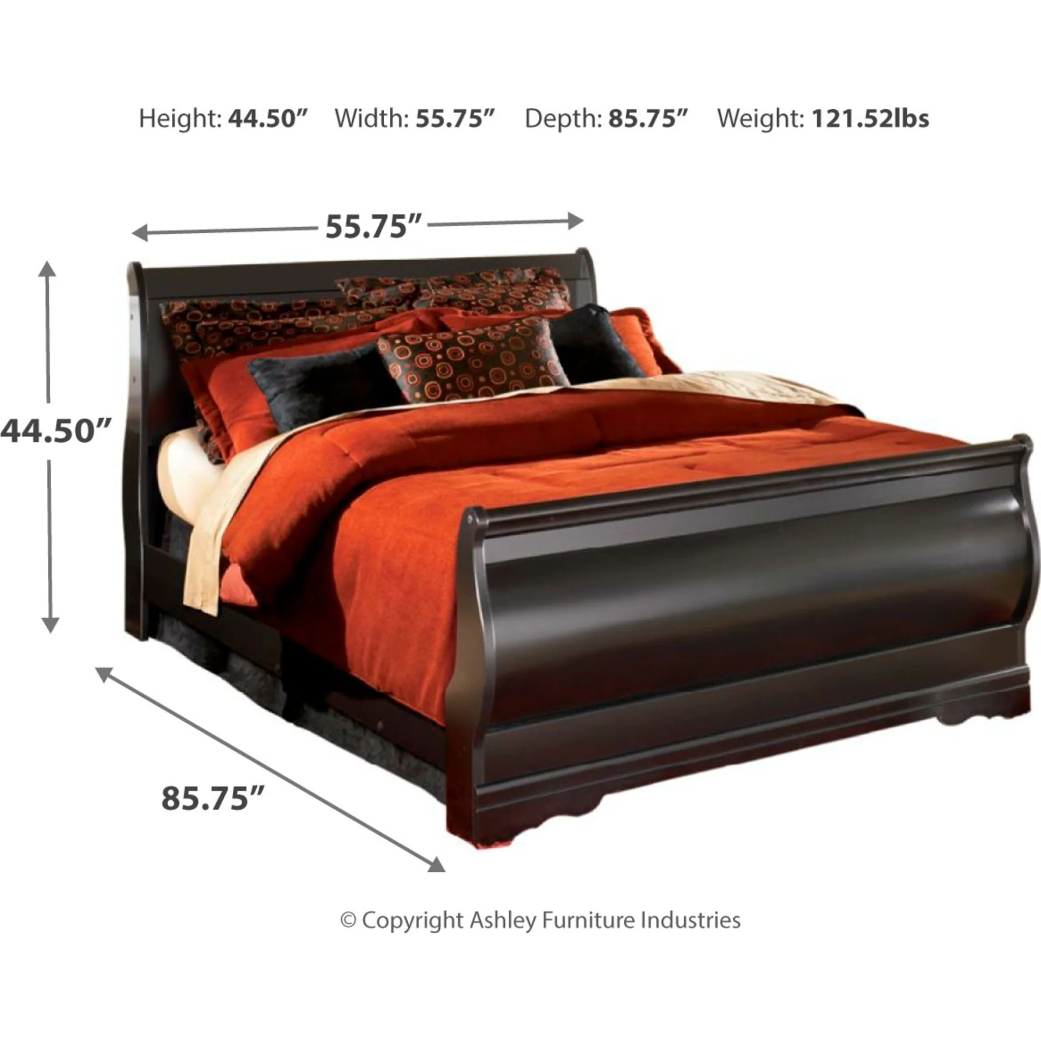 Huey Vineyard 5 Piece Sleigh Bedroom - Image 16