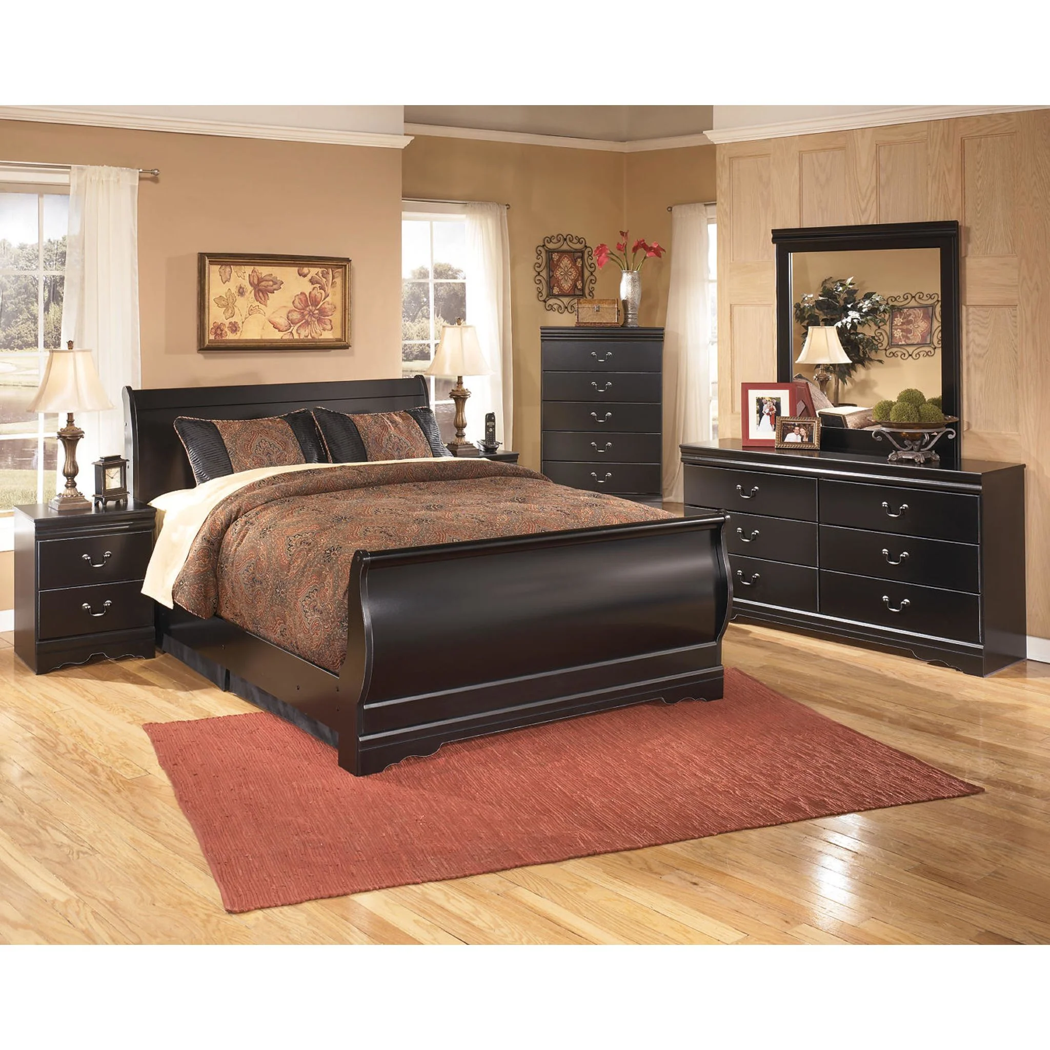 Huey Vineyard Sleigh Bed - Image 27