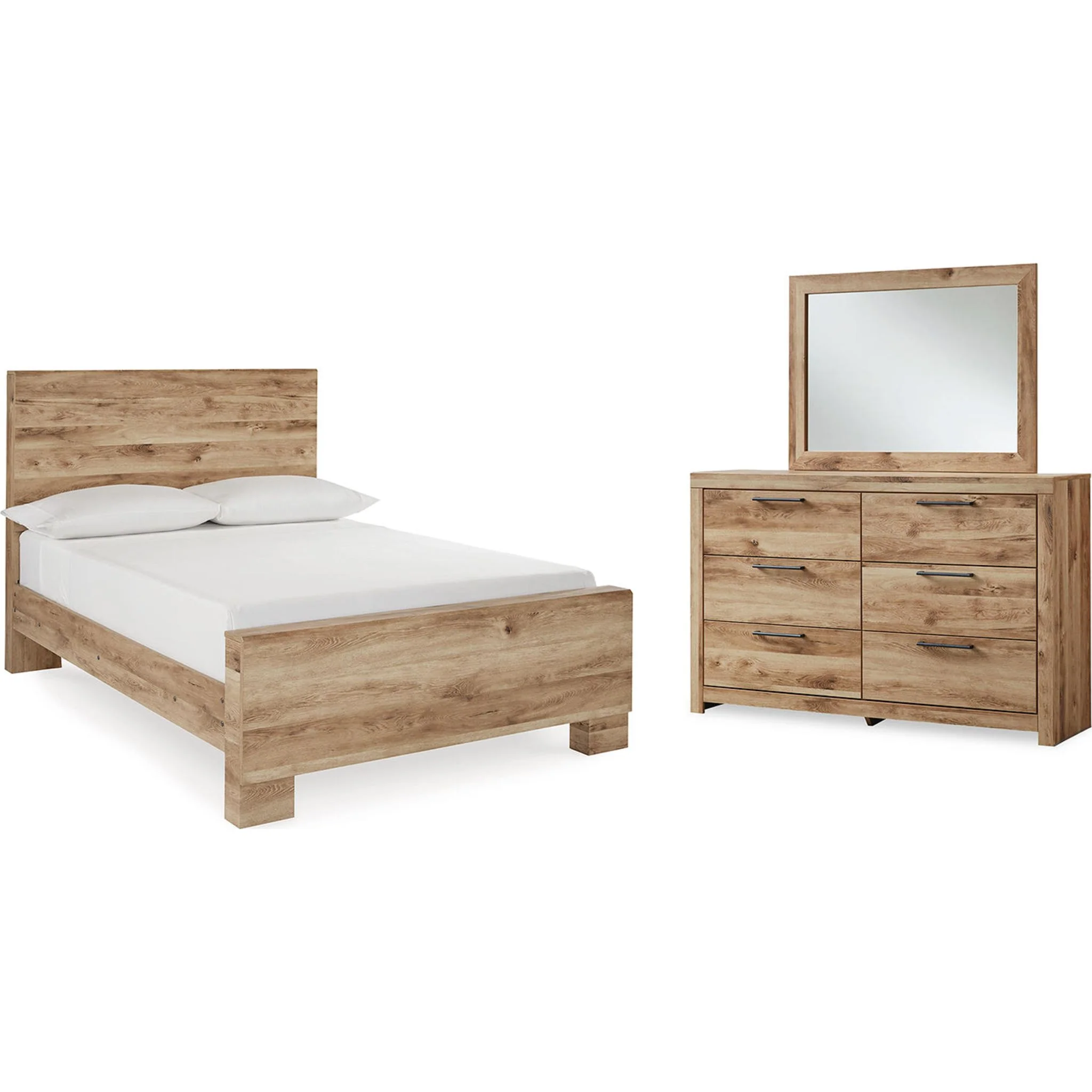 Hyanna 5 Piece Full Panel Bedroom - Image 2