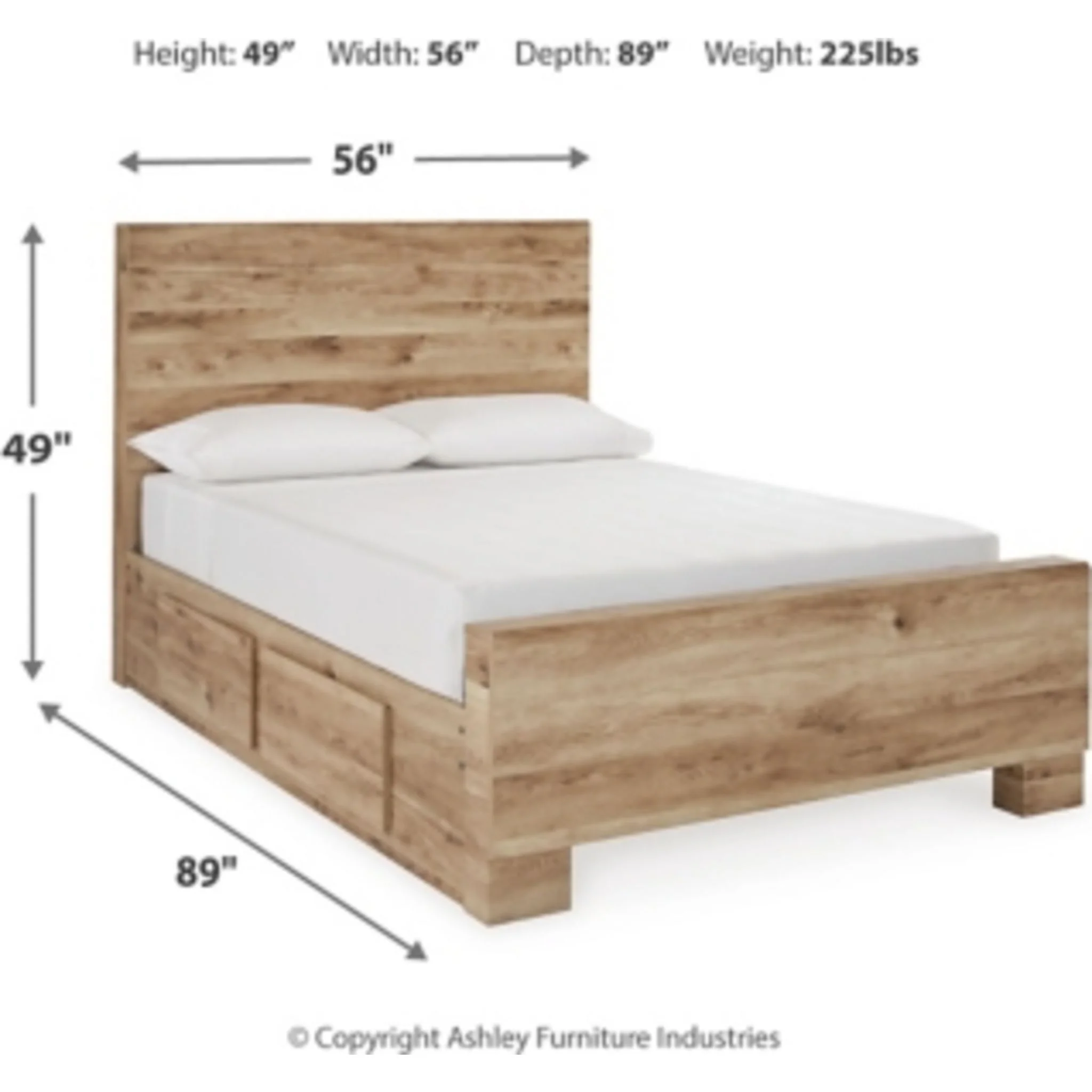 Hyanna 5 Piece Full Storage Bedroom - Image 30