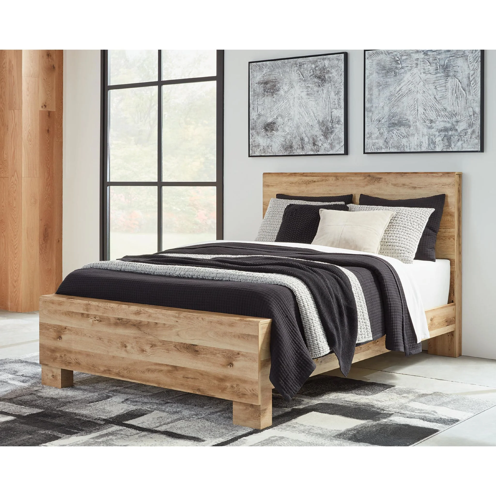 Hyanna 5 Piece Queen Panel Bedroom - Image 19
