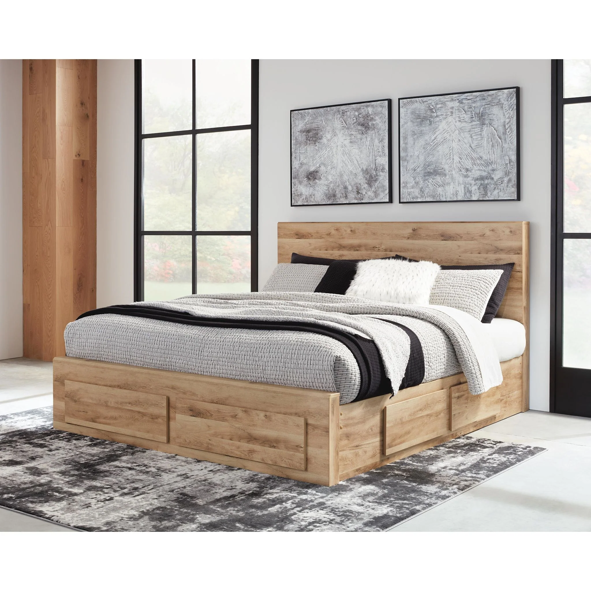 Hyanna 5 Piece Queen Storage Bedroom - Image 52