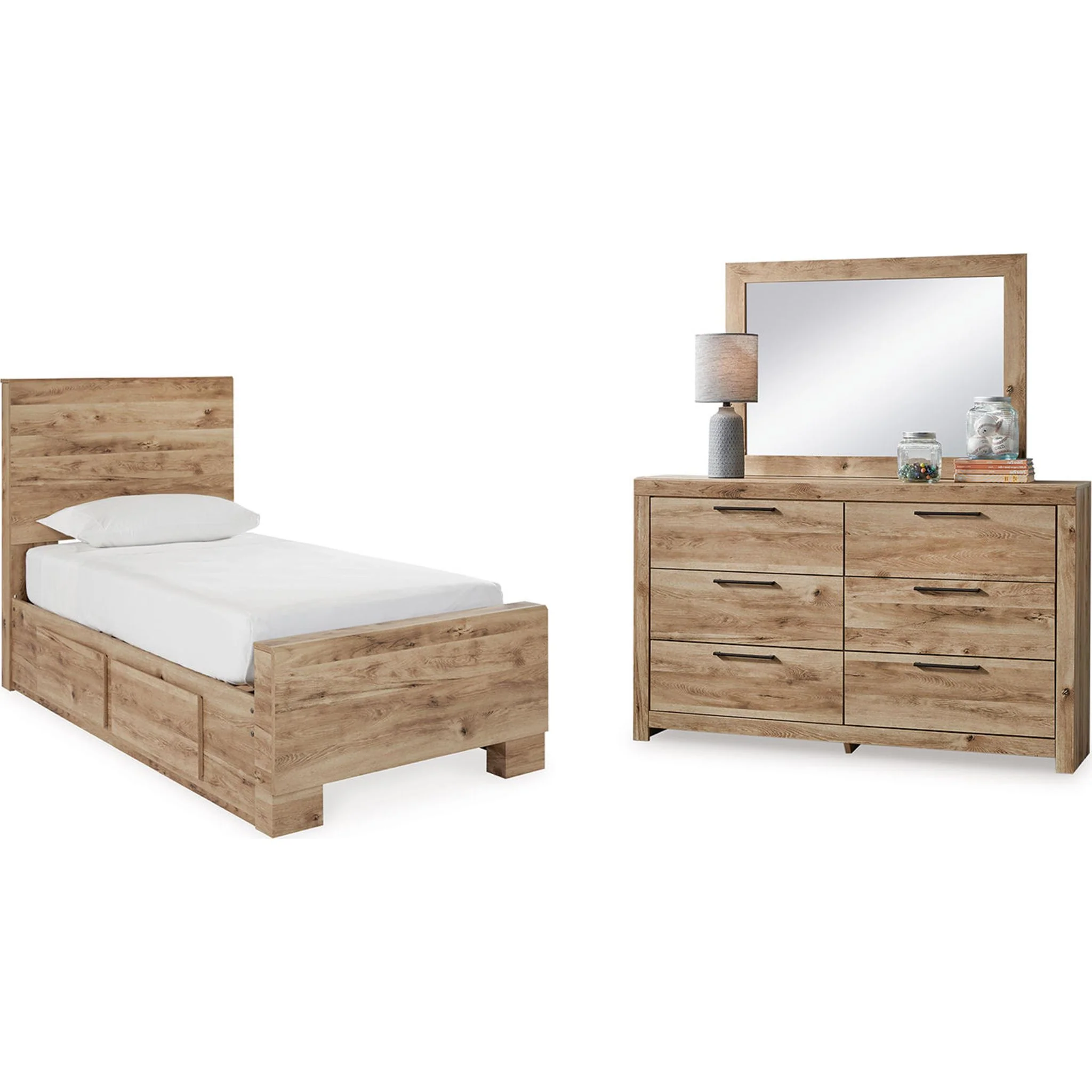 Hyanna 5 Piece Twin Storage Bedroom