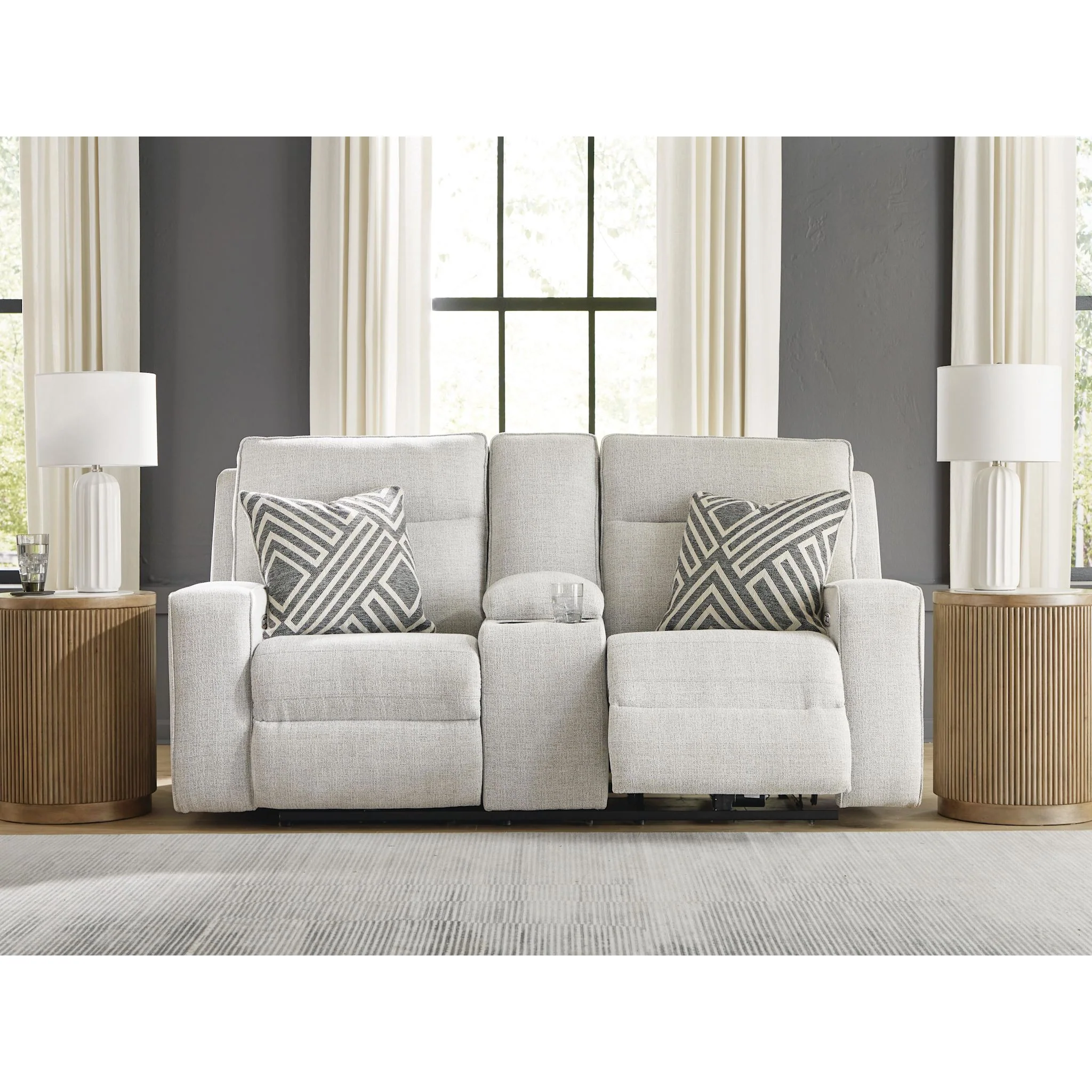 Jasperson-Exclusive Power Reclining Loveseat with Console - Image 16