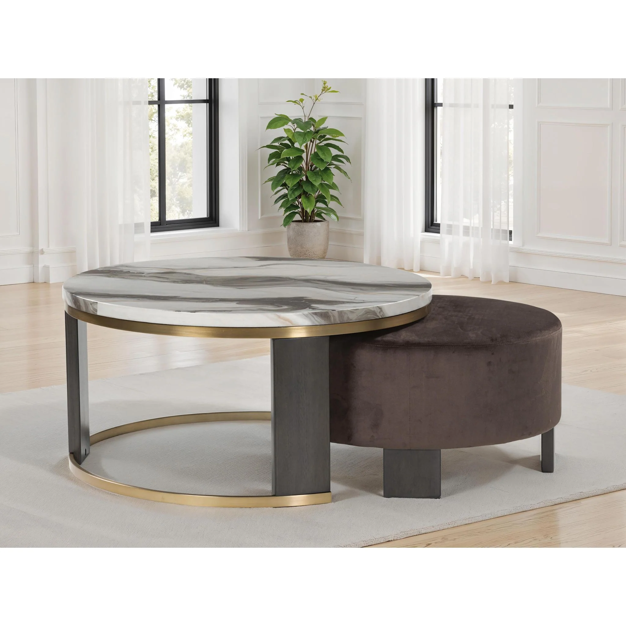 Jazmore Nesting Coffee Table (Set of 2) - Image 30