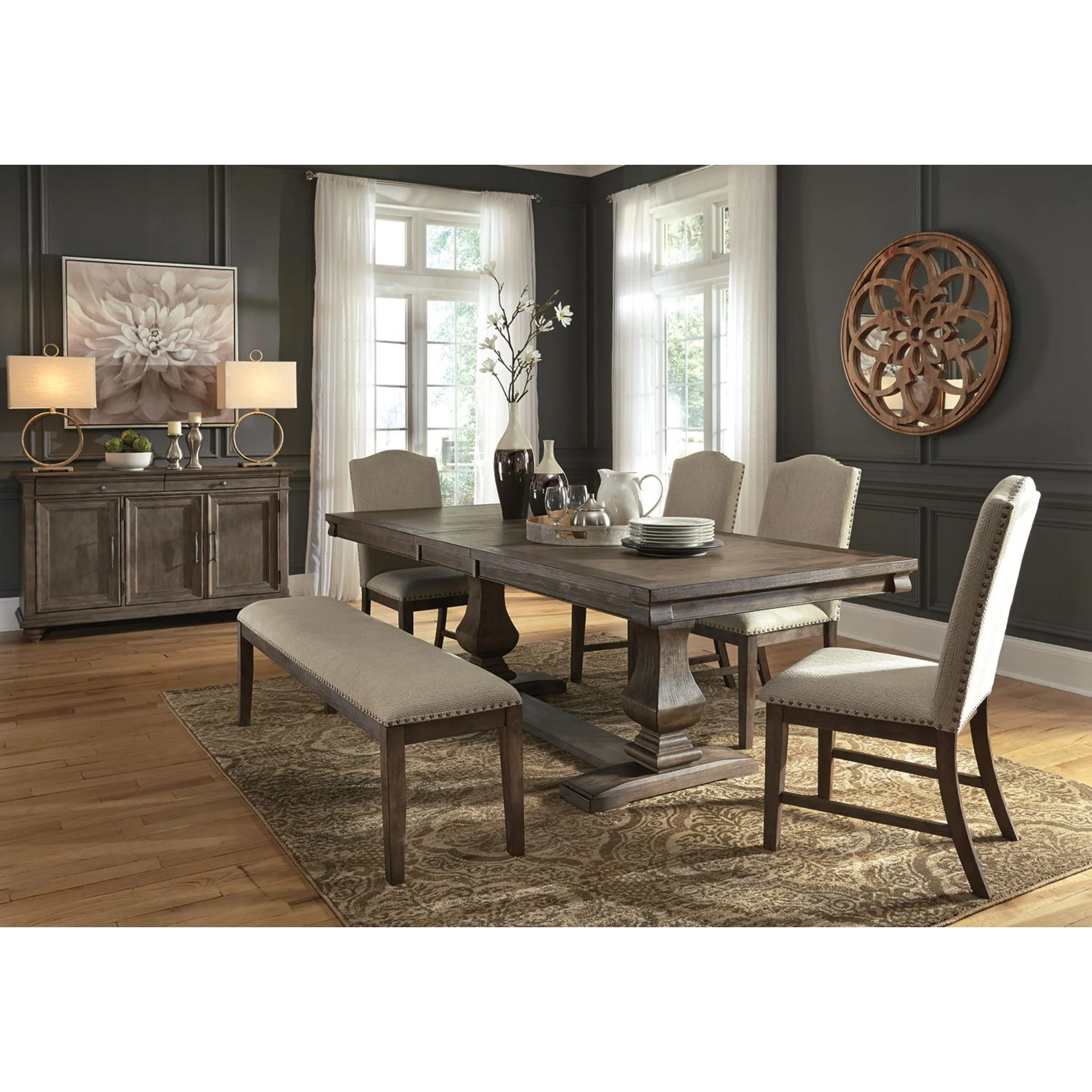 Johnelle-Exclusive Dining Extension Table - Image 20