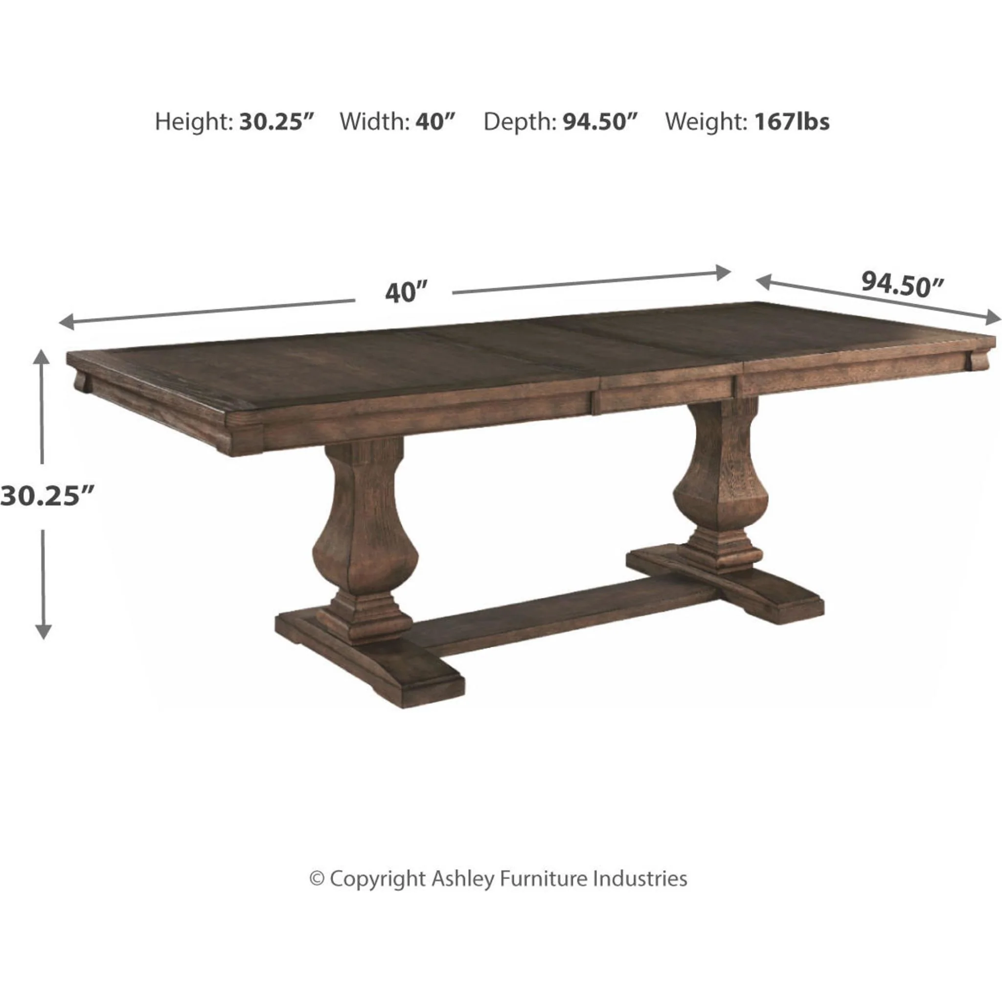 Johnelle-Exclusive Dining Extension Table - Image 27