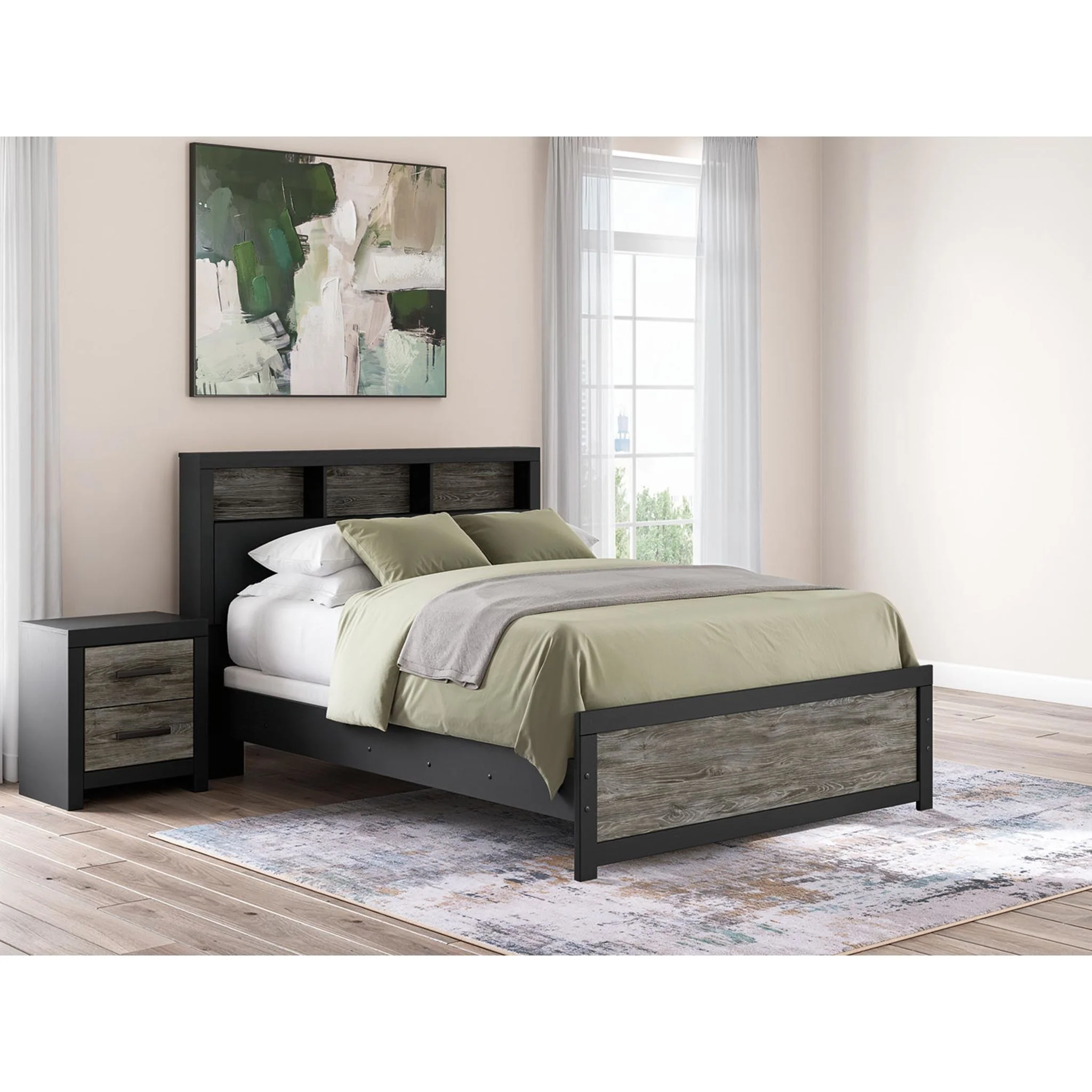 Jonnifer Bookcase Bed - Image 2