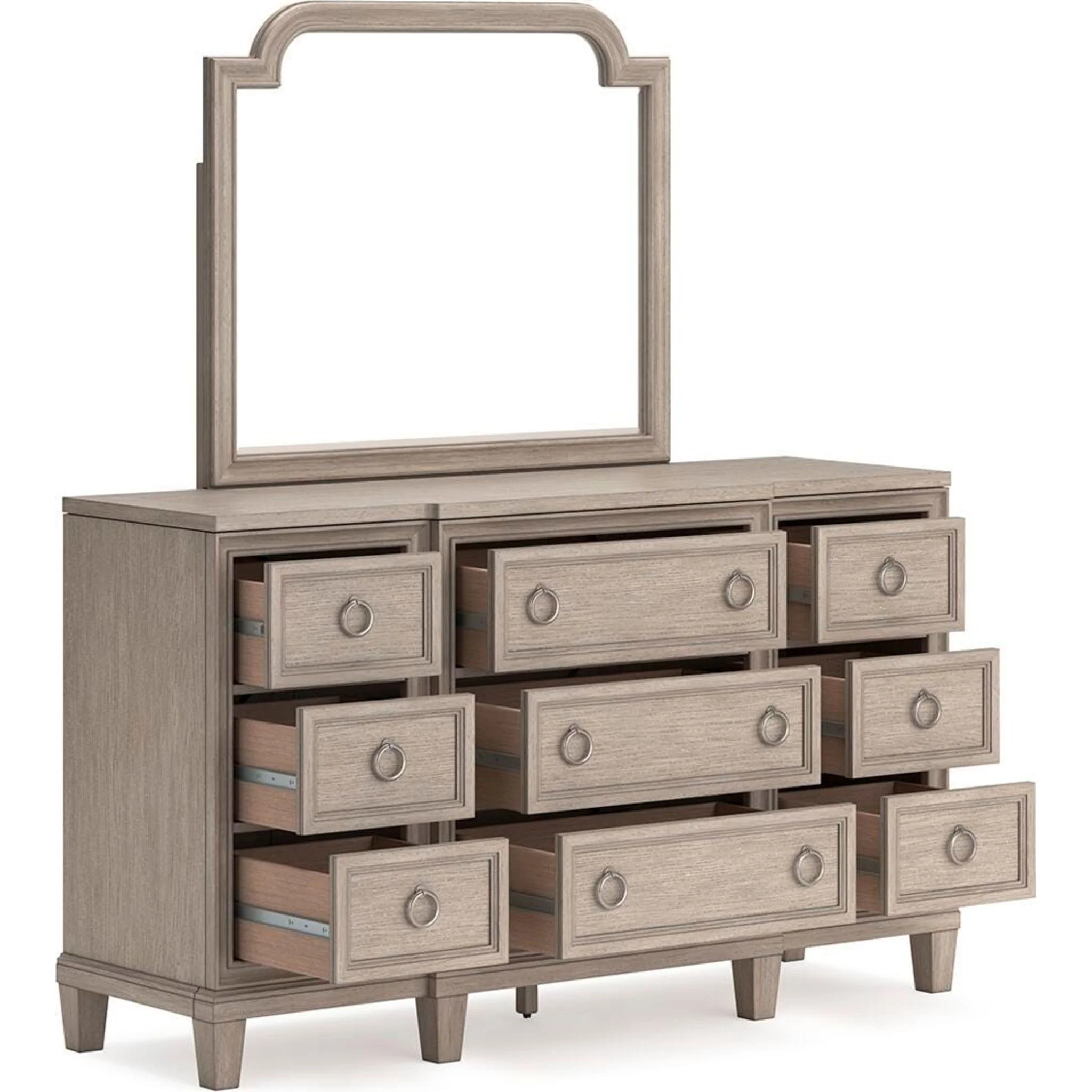 Jorlaina-Exclusive 5 Piece Upholstered Bedroom - Image 36