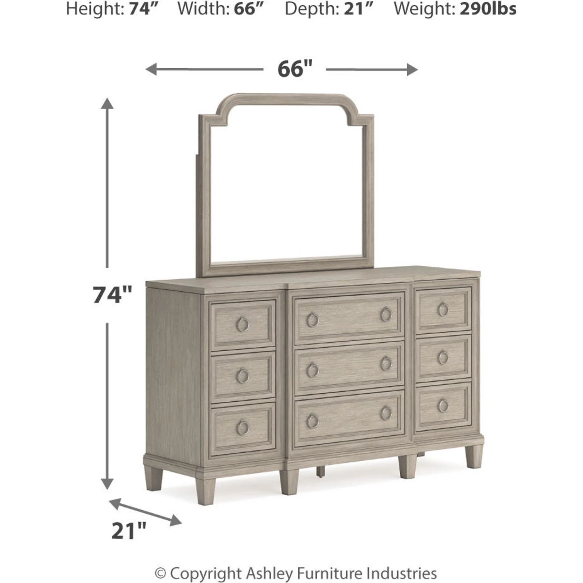 Jorlaina-Exclusive 5 Piece Upholstered Bedroom - Image 84