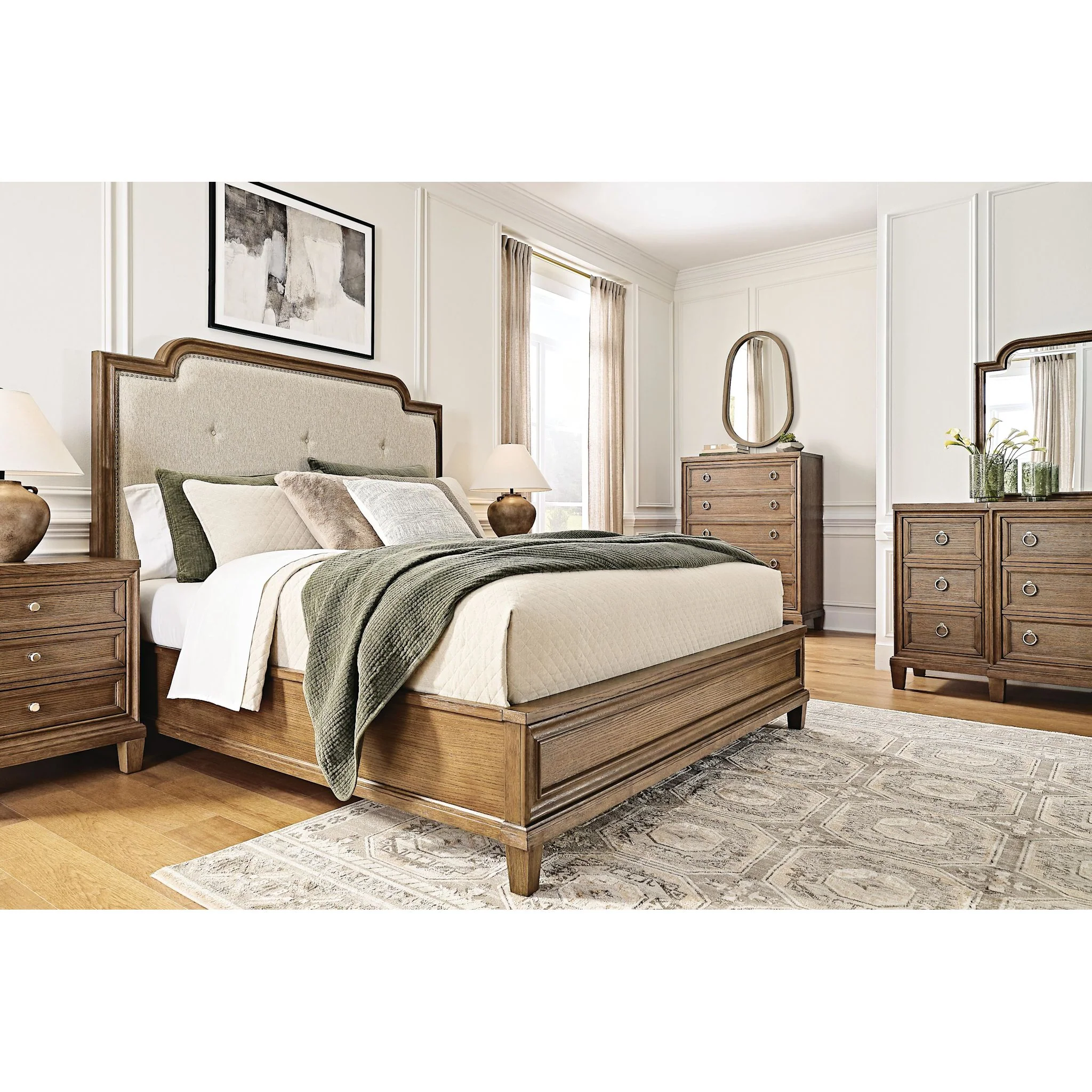 Jorlaina-Exclusive Dresser and Mirror - Image 12