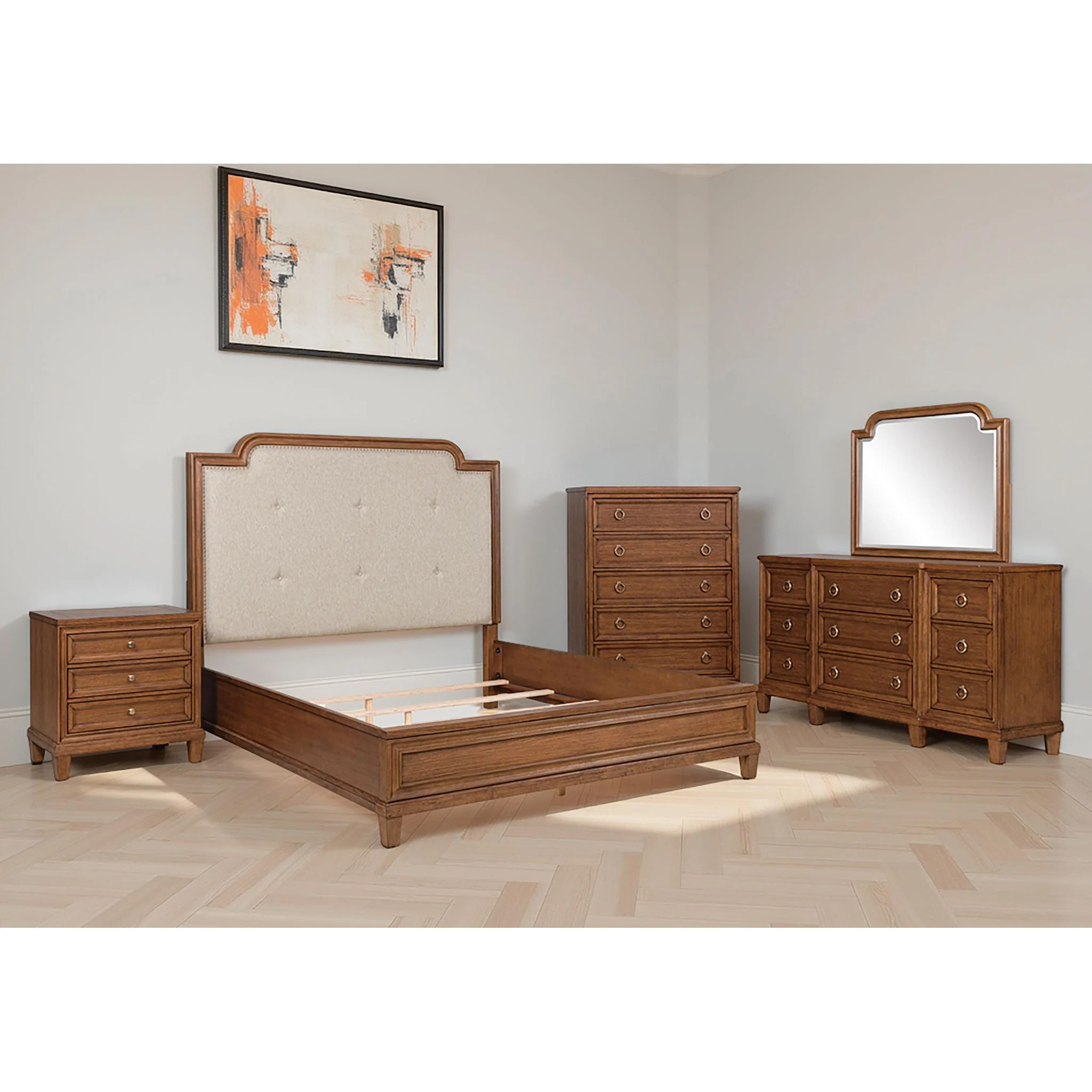 Jorlaina-Exclusive Upholstered Bed - Image 5