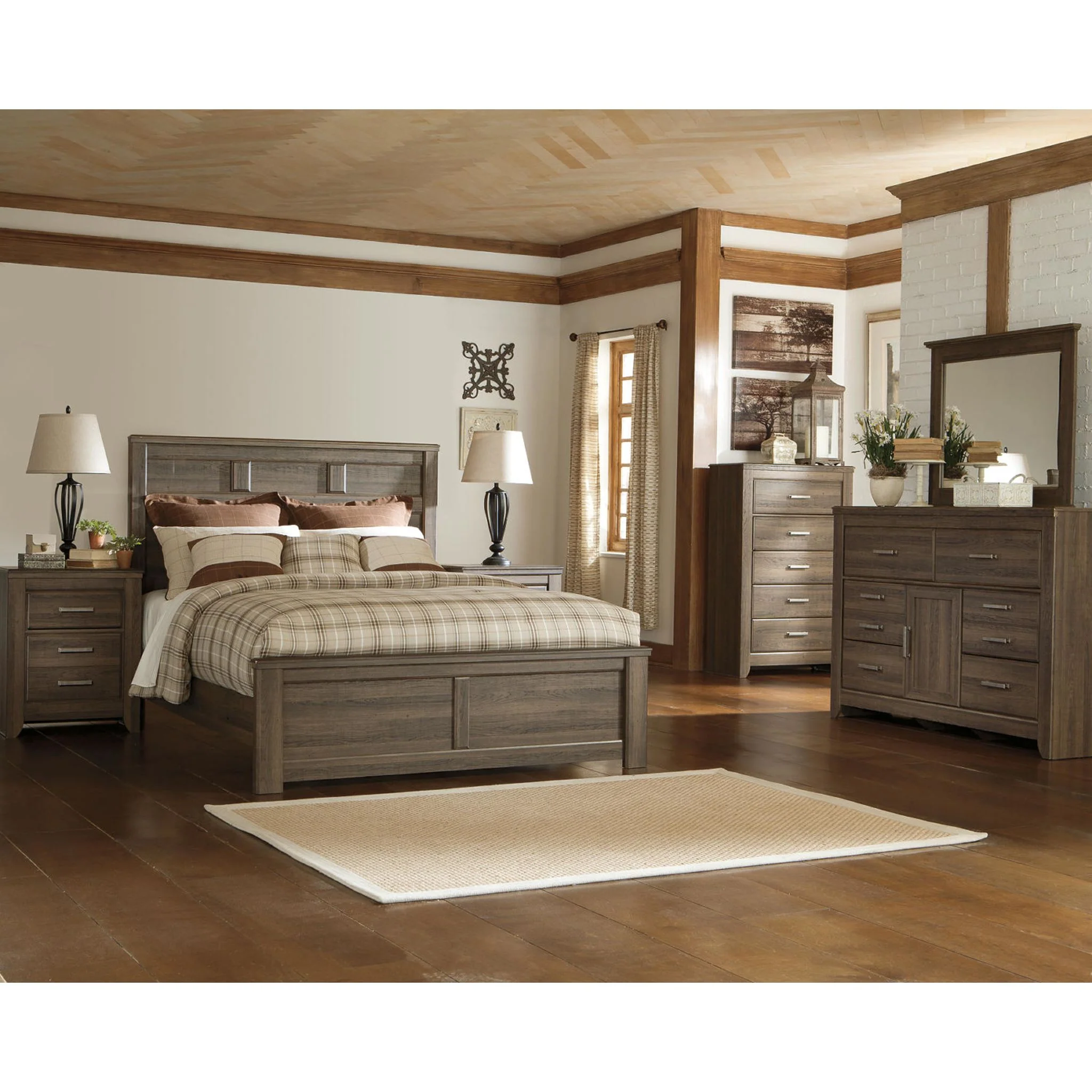 Juararo 5 Piece Panel Bedroom - Image 9
