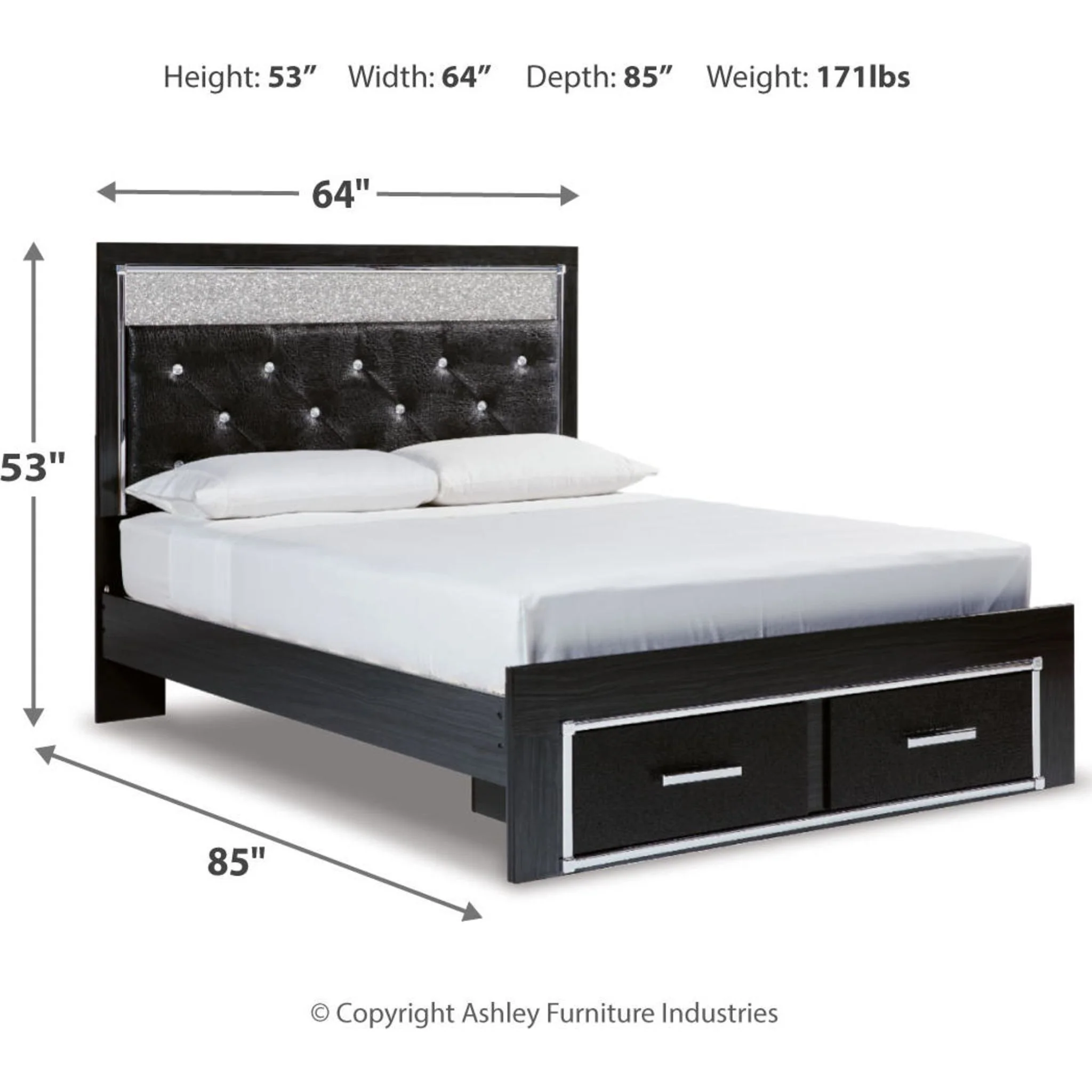 Kaydell 5 Piece Storage Bedroom - Image 21