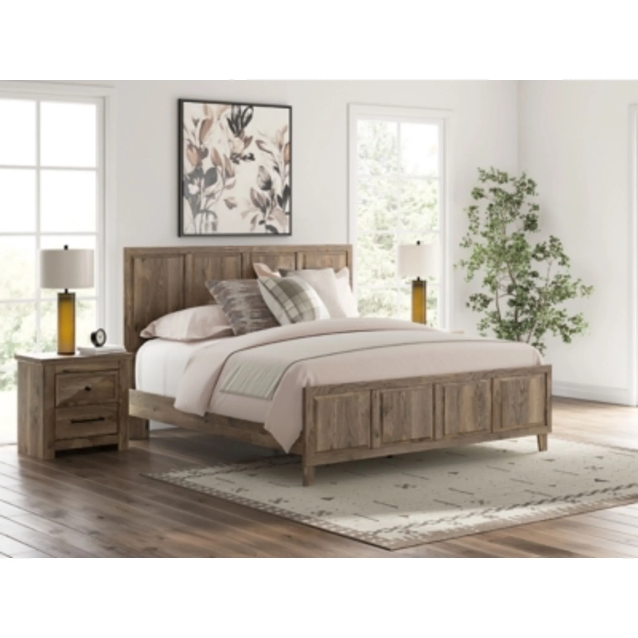 Keithland 5 Piece King Panel Bedroom - Image 42