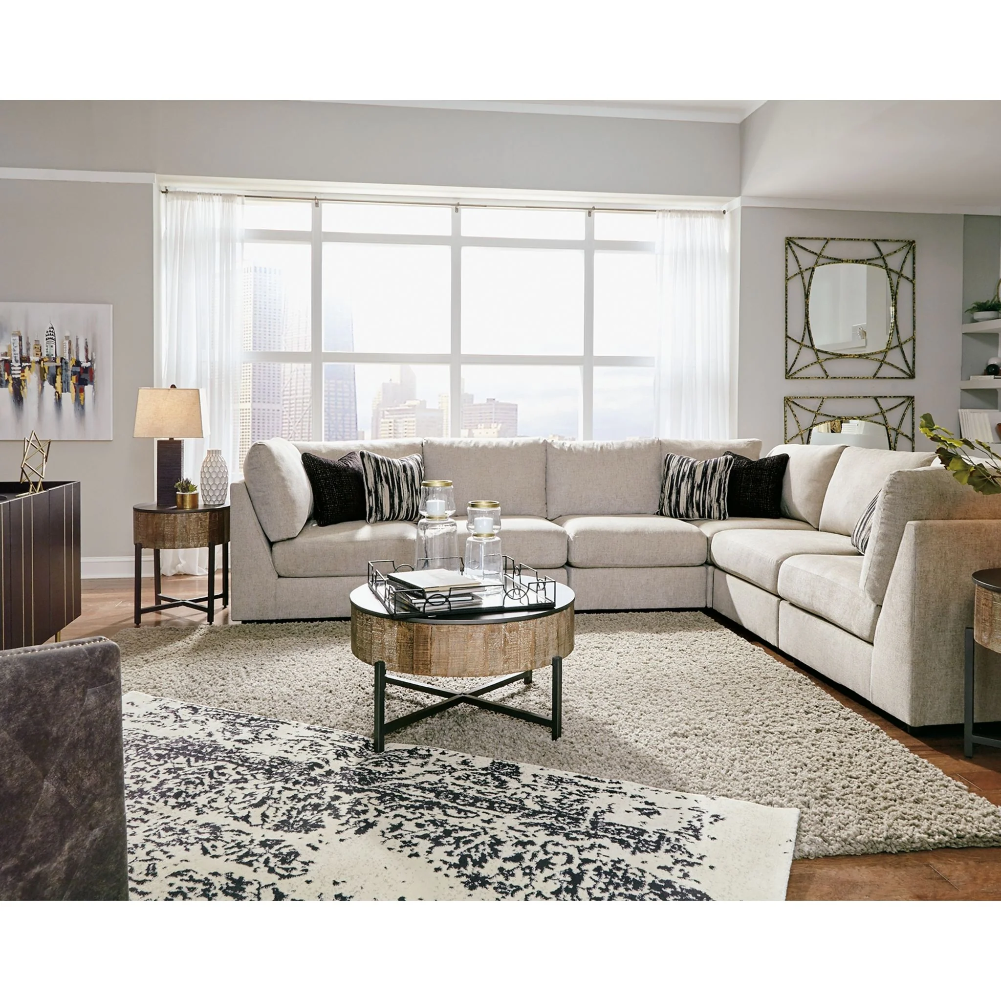 Kellway 6 Piece Modular Sectional - Image 2