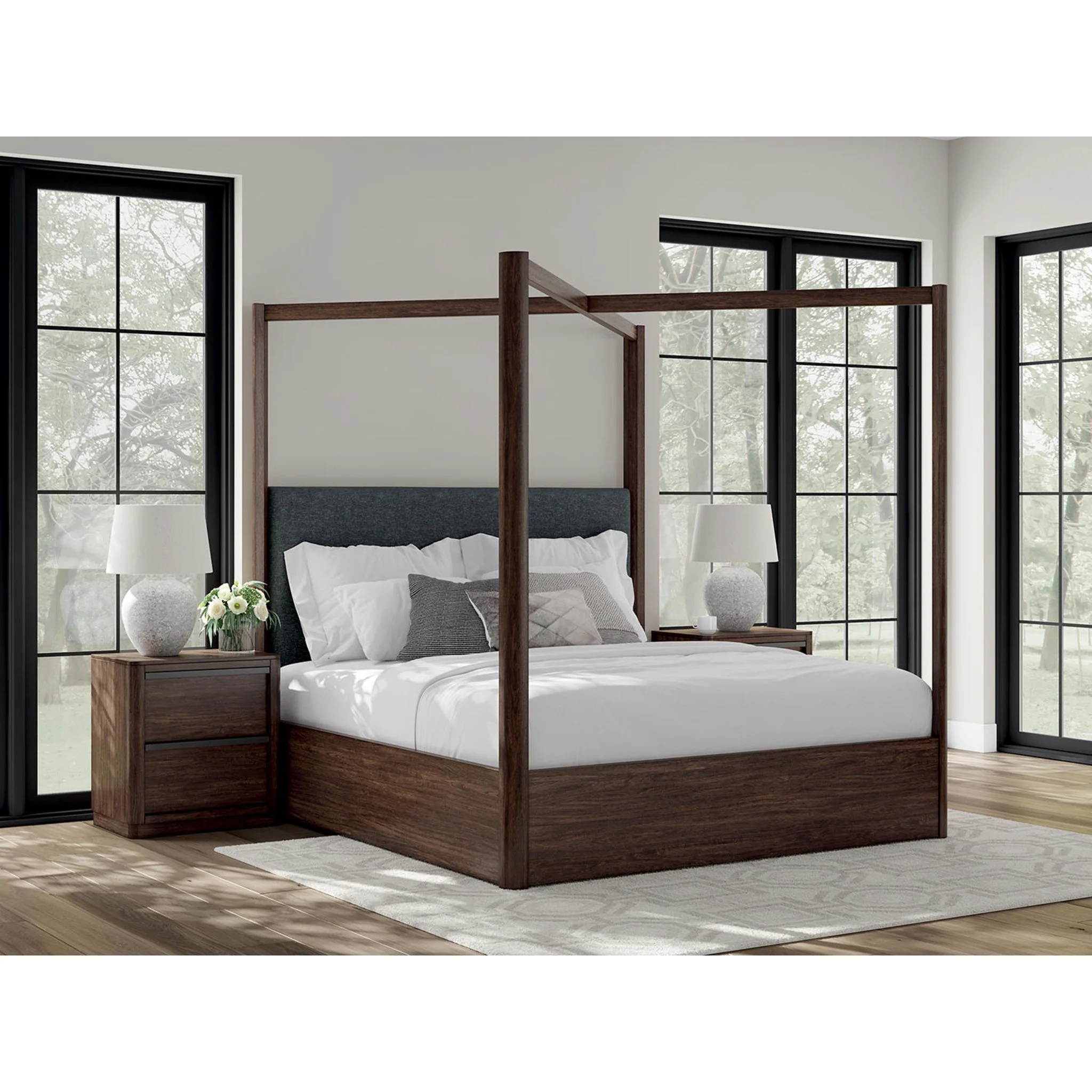 Kendamor King Canopy Bed - Image 5