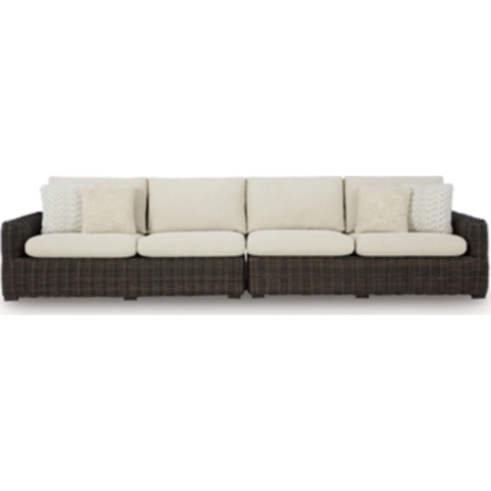 Kimora Outdoor Modular Left and Right Arm Loveseat with Cushion - Image 21