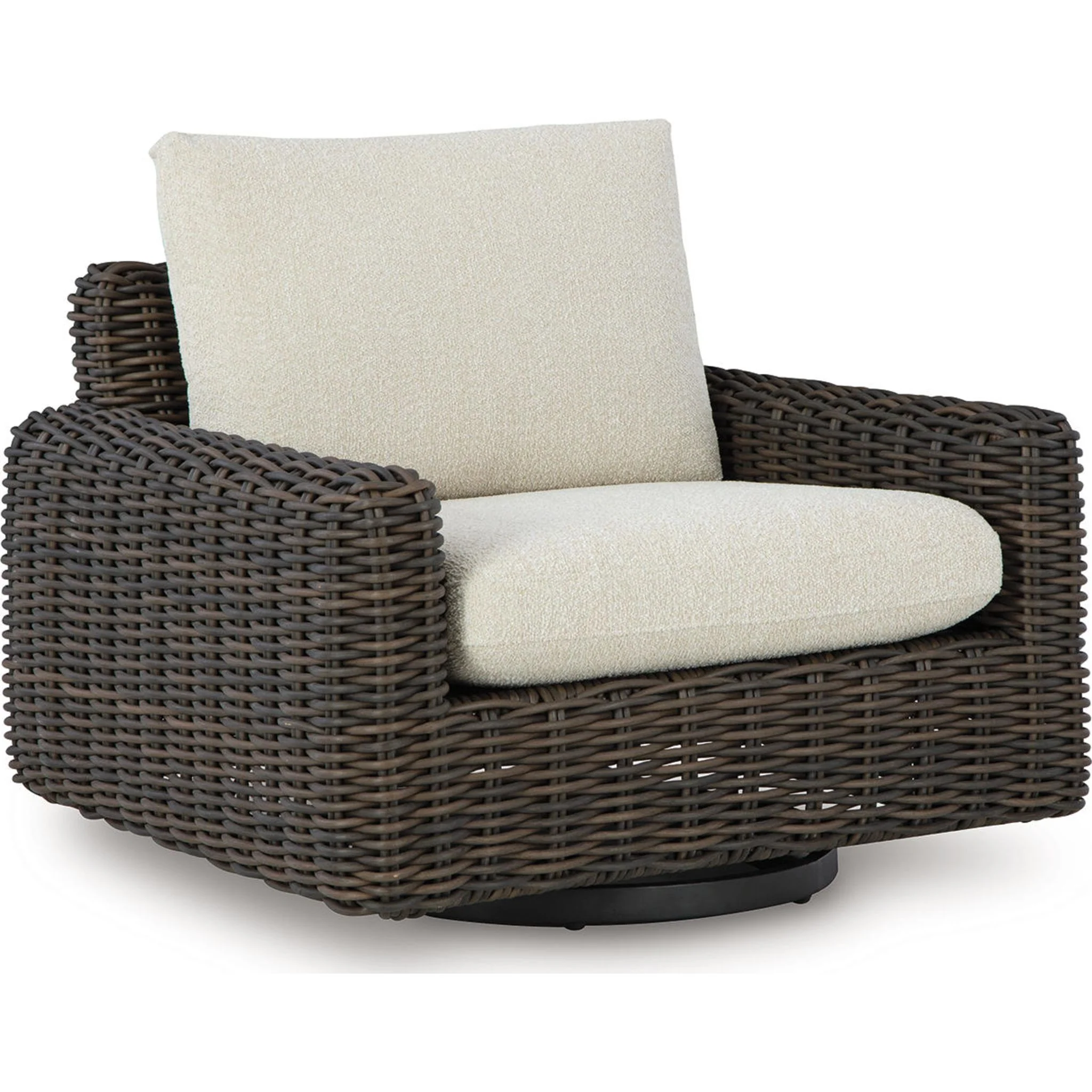 Kimora Outdoor Swivel Lounge Chair