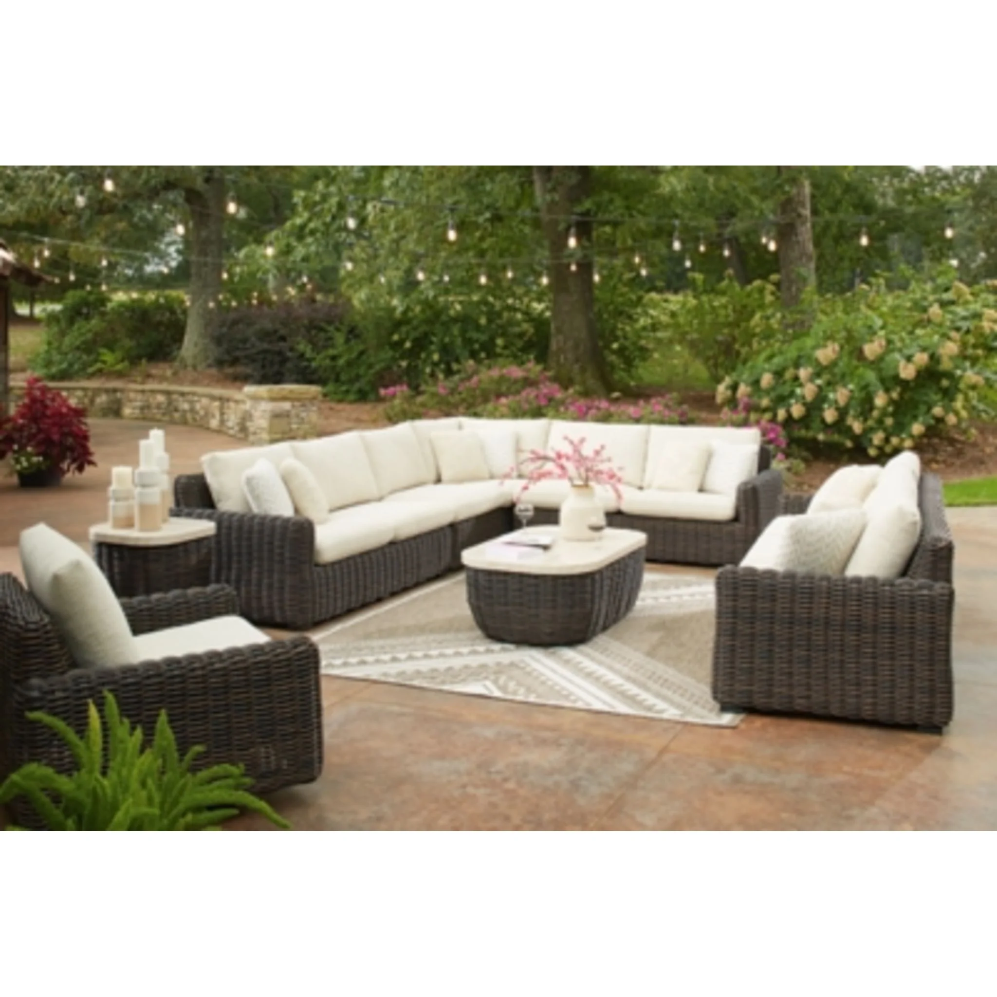Kimora Outdoor Swivel Lounge Chair - Image 22