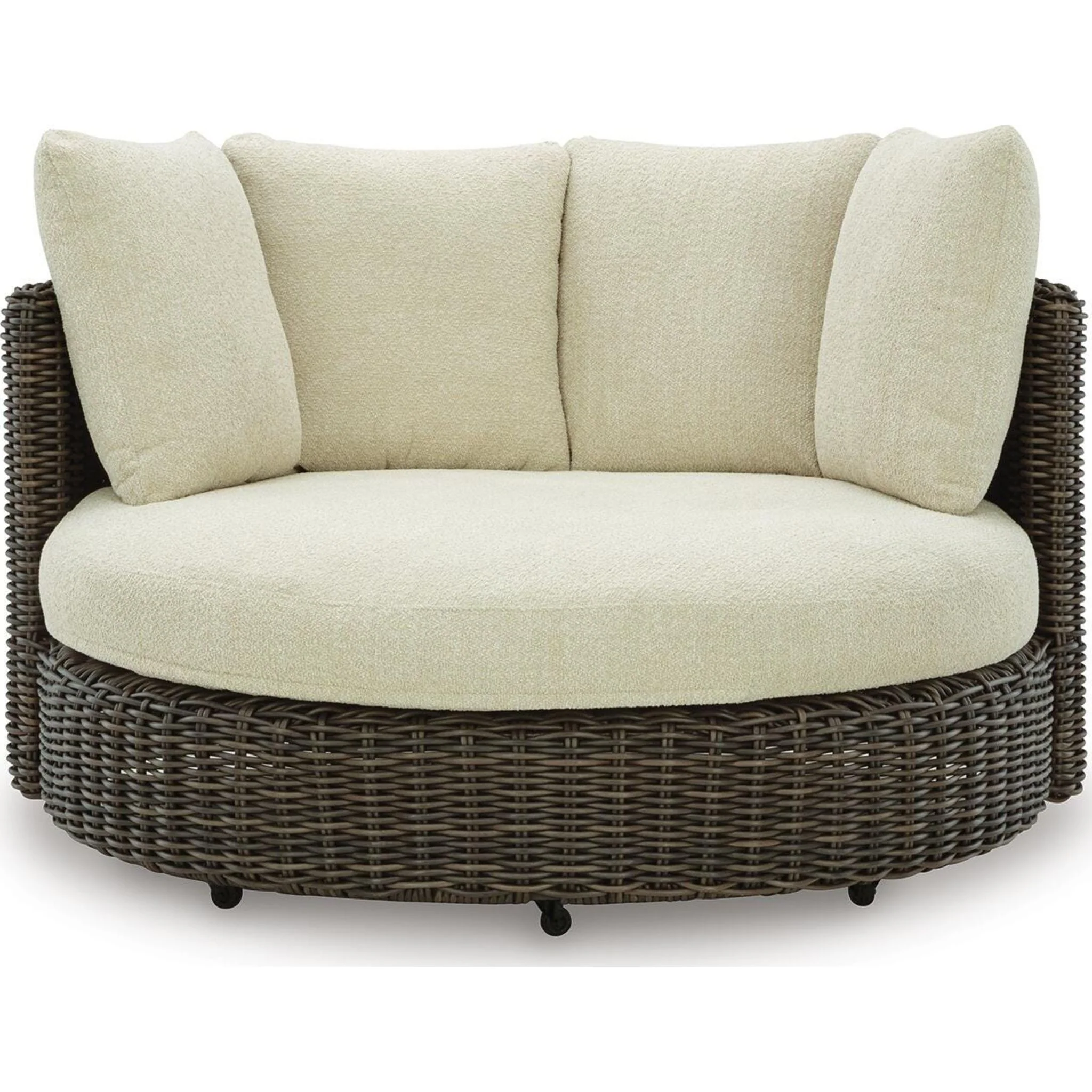 Kimora Outdoor Swivel Lounge Chair with Cushion - Image 14
