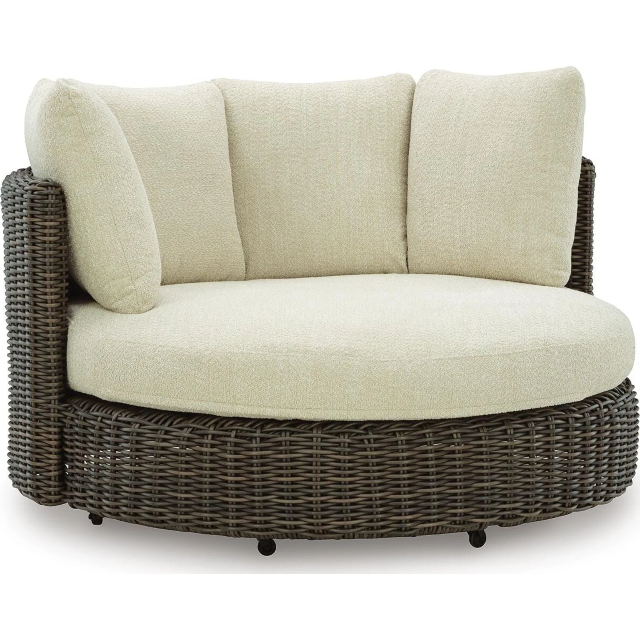Kimora Outdoor Swivel Lounge Chair with Cushion - Image 16