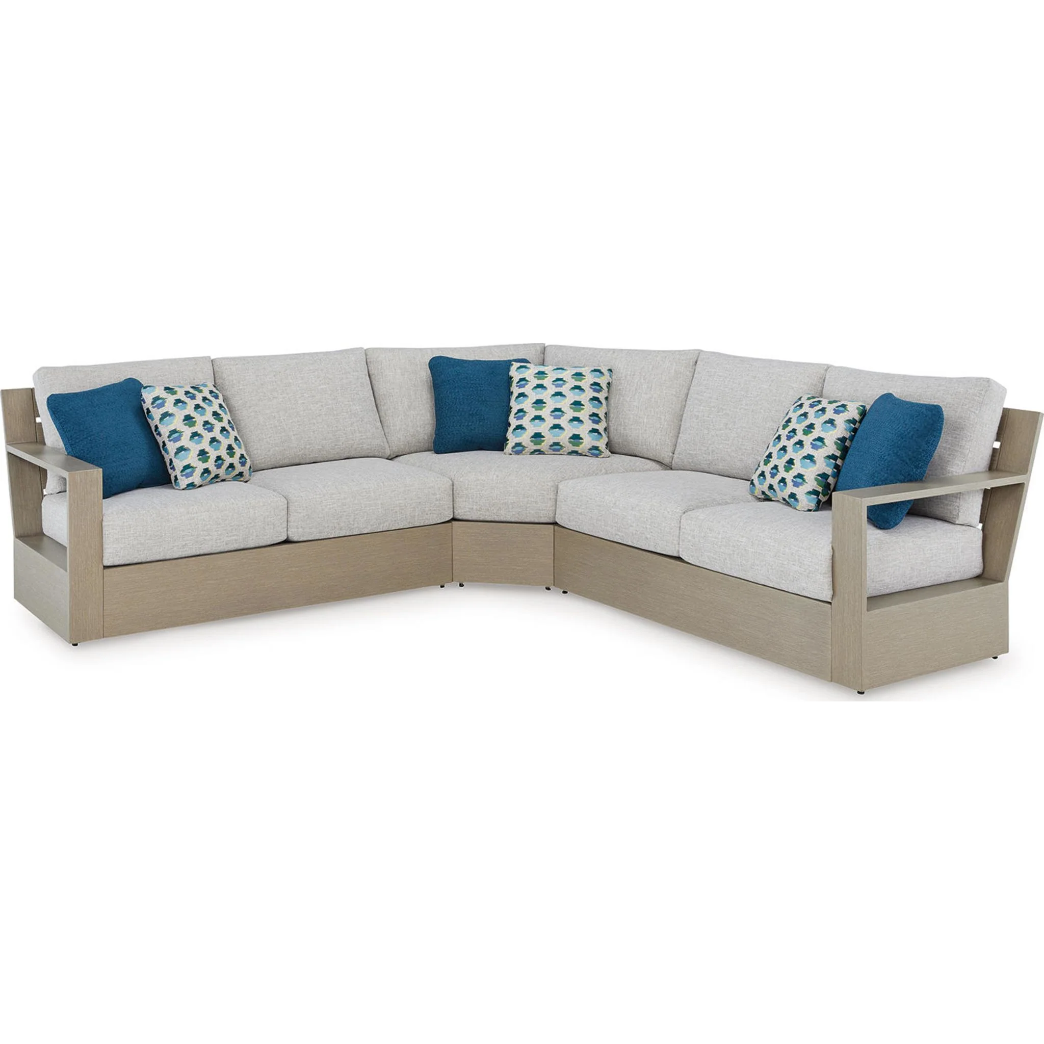 Kimpton Isle 3 Piece Outdoor Modular Sectional