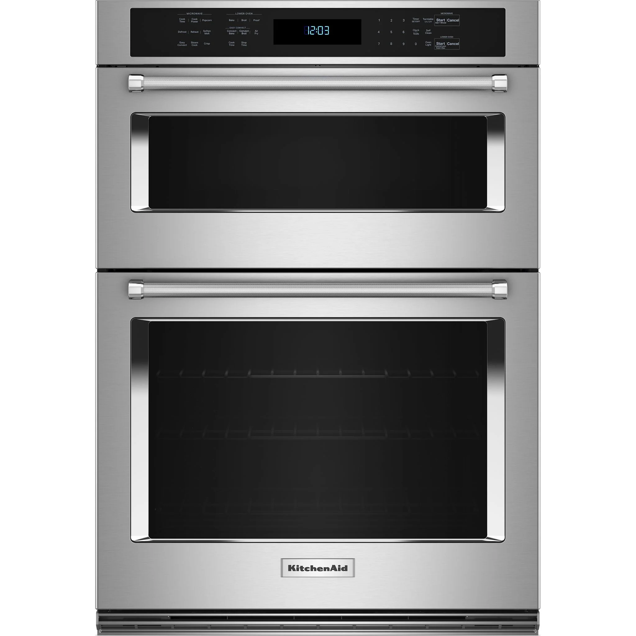KitchenAid 30" Combination Microwave Wall Oven with Air Fry Mode - PrintShield Stainless (KOEC530PPS)