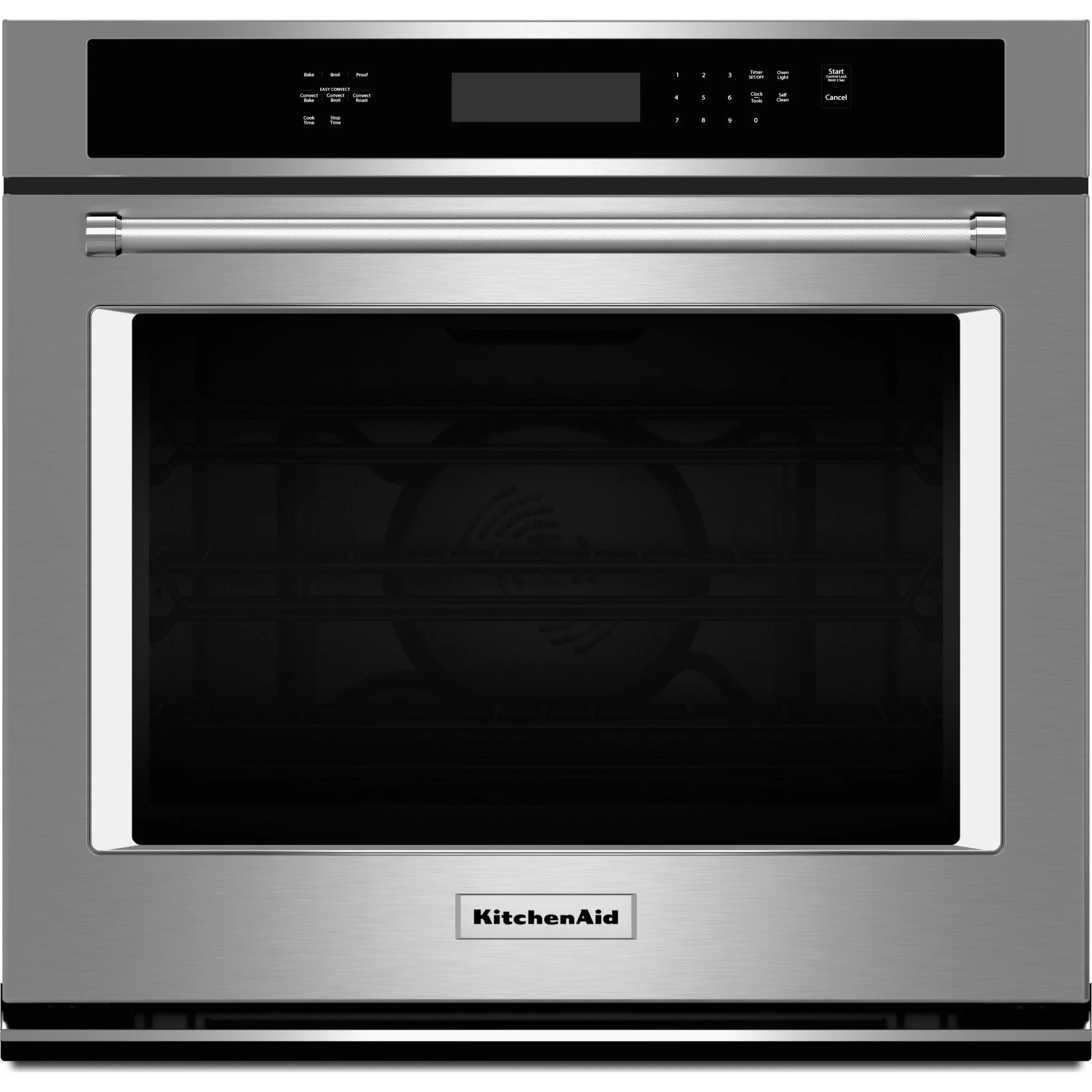 KitchenAid 30" Single Wall Oven with Even-Heat True Convection (KOSE500ESS)