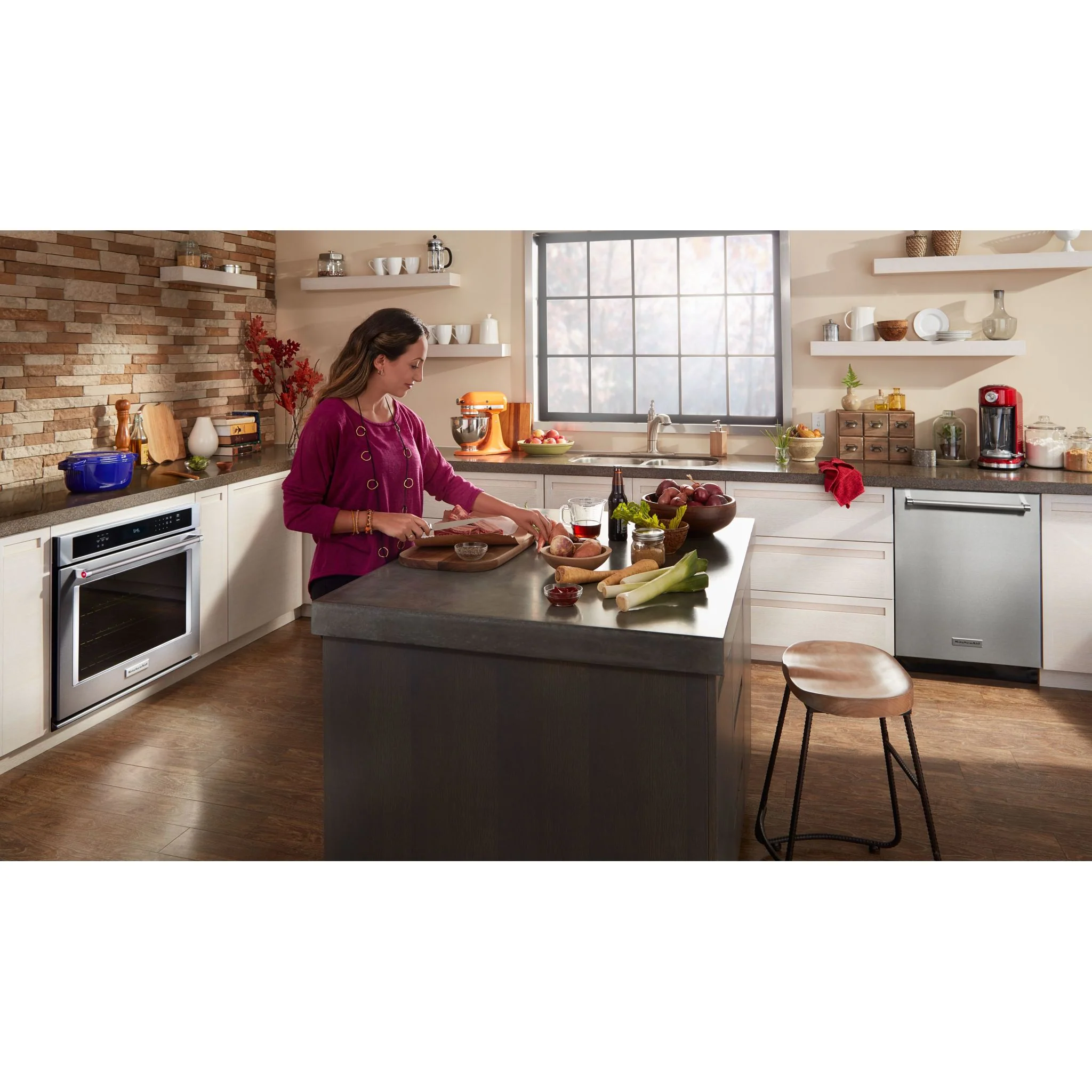 KitchenAid 30" Single Wall Oven with Even-Heat True Convection (KOSE500ESS) - Image 14