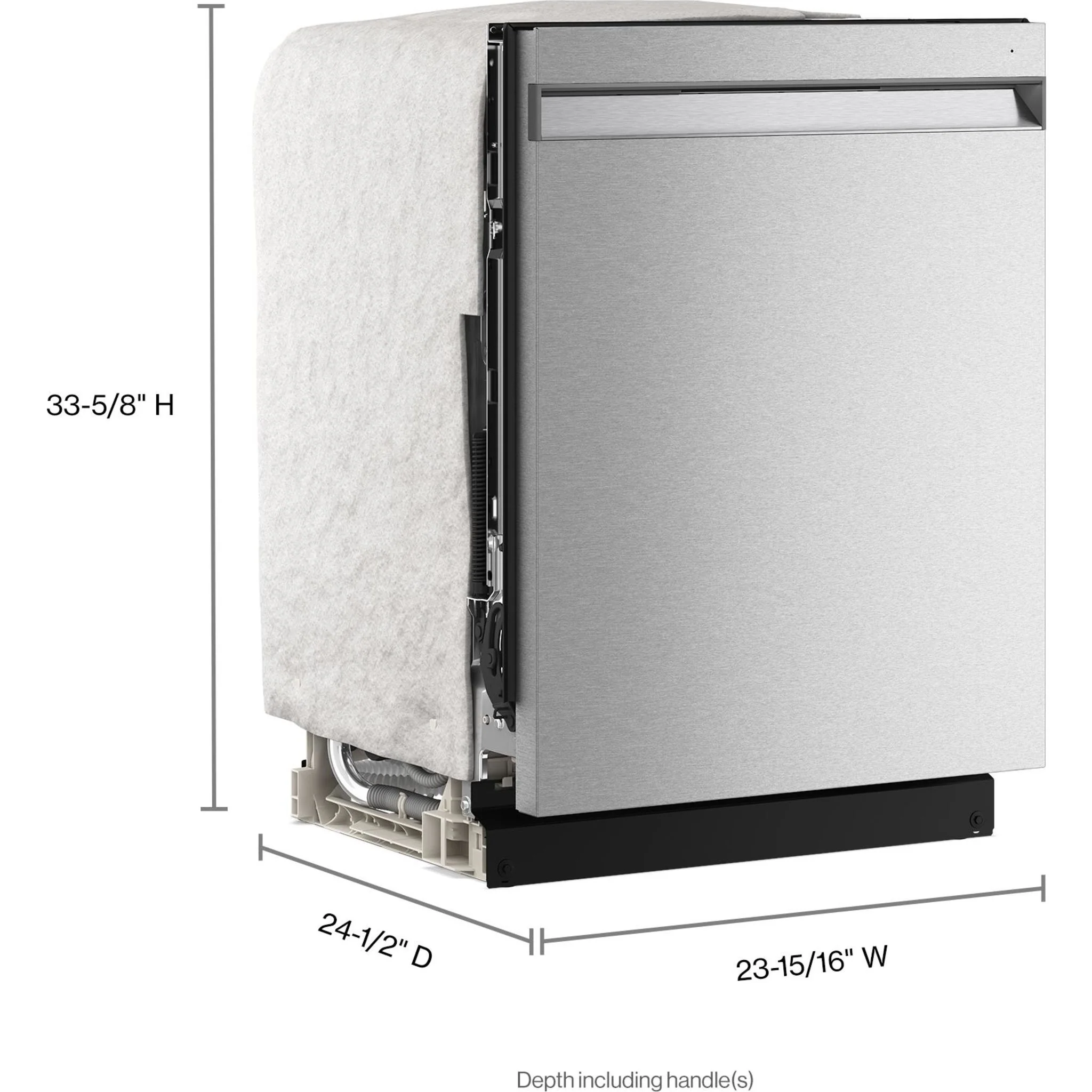 KitchenAid 360° Max Jets™ Third Rack Dishwasher with ProDry™ System, 44 dBA - PrintShield Stainless(KDPS424SPS) - Image 5