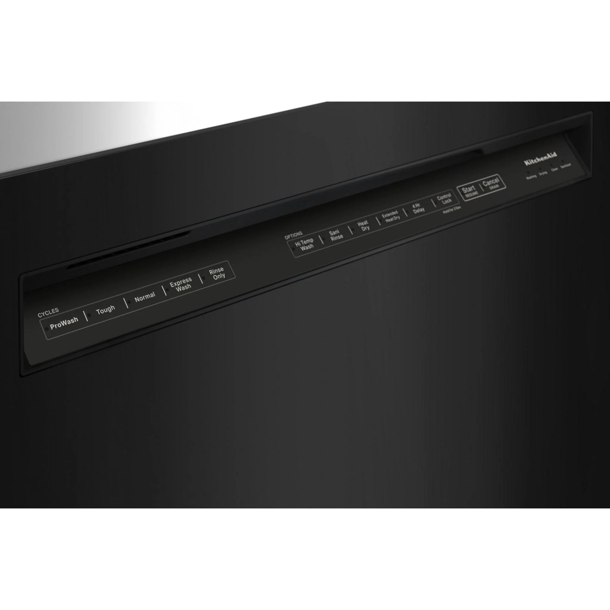 KitchenAid  39 dBA Dishwasher with Third Level Utensil Rack - Black (KDFE204KBL) - Image 22